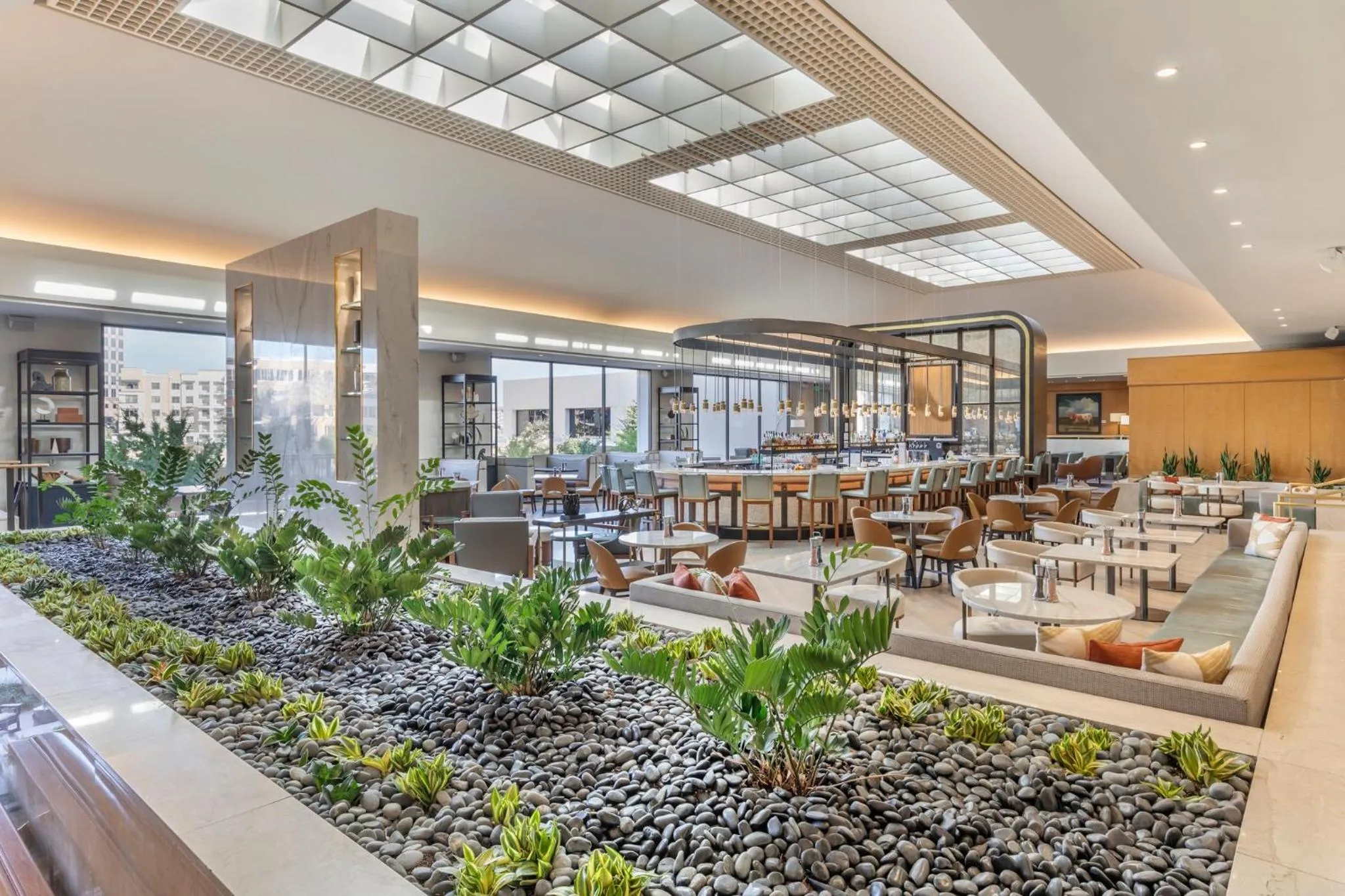 Lobby or reception in Omni Las Colinas Hotel