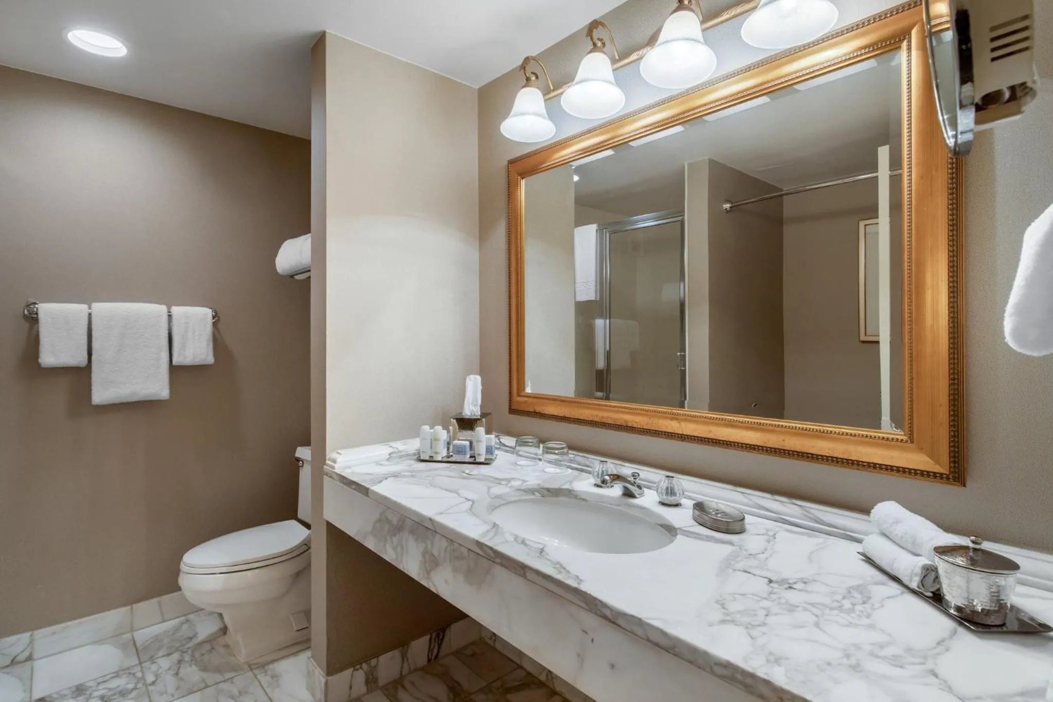 Bathroom in Omni Las Colinas Hotel