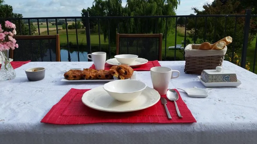 Continental breakfast in Au Chiron