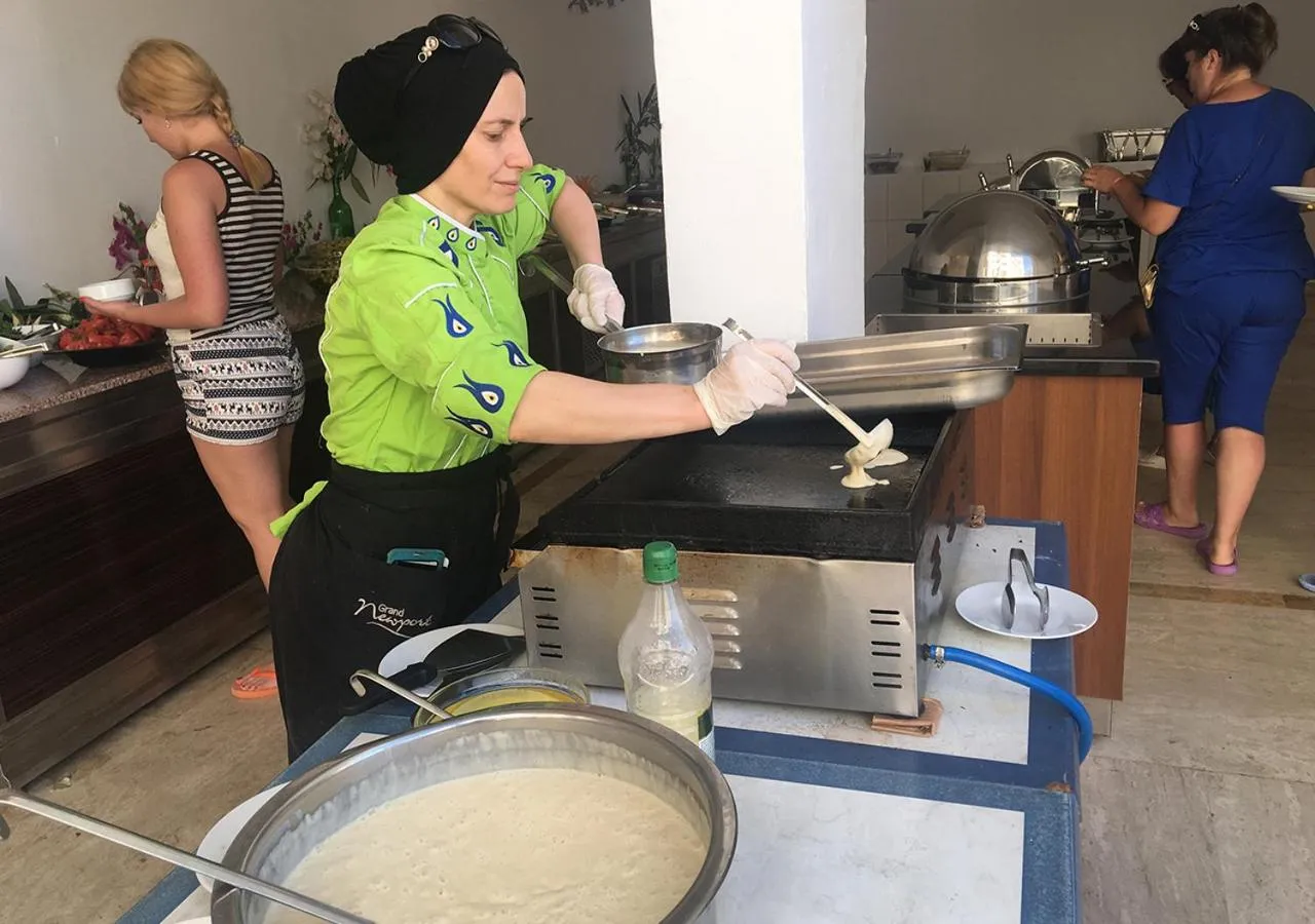 Food in Sunpoint Hotel Bodrum