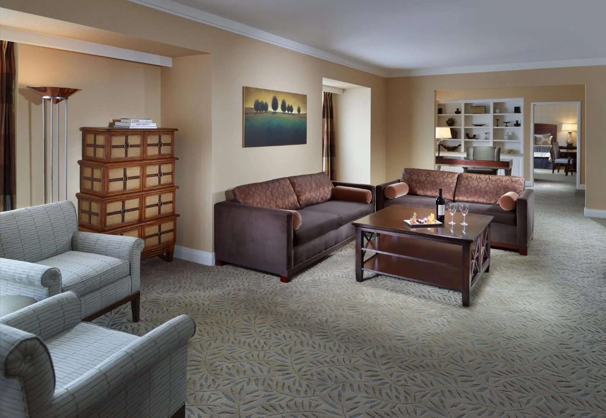 Photo of the whole room in Omni Los Angeles Hotel