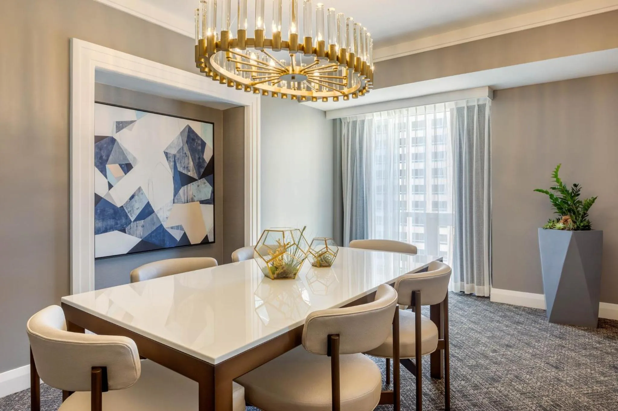 Photo of the whole room in Omni Los Angeles Hotel