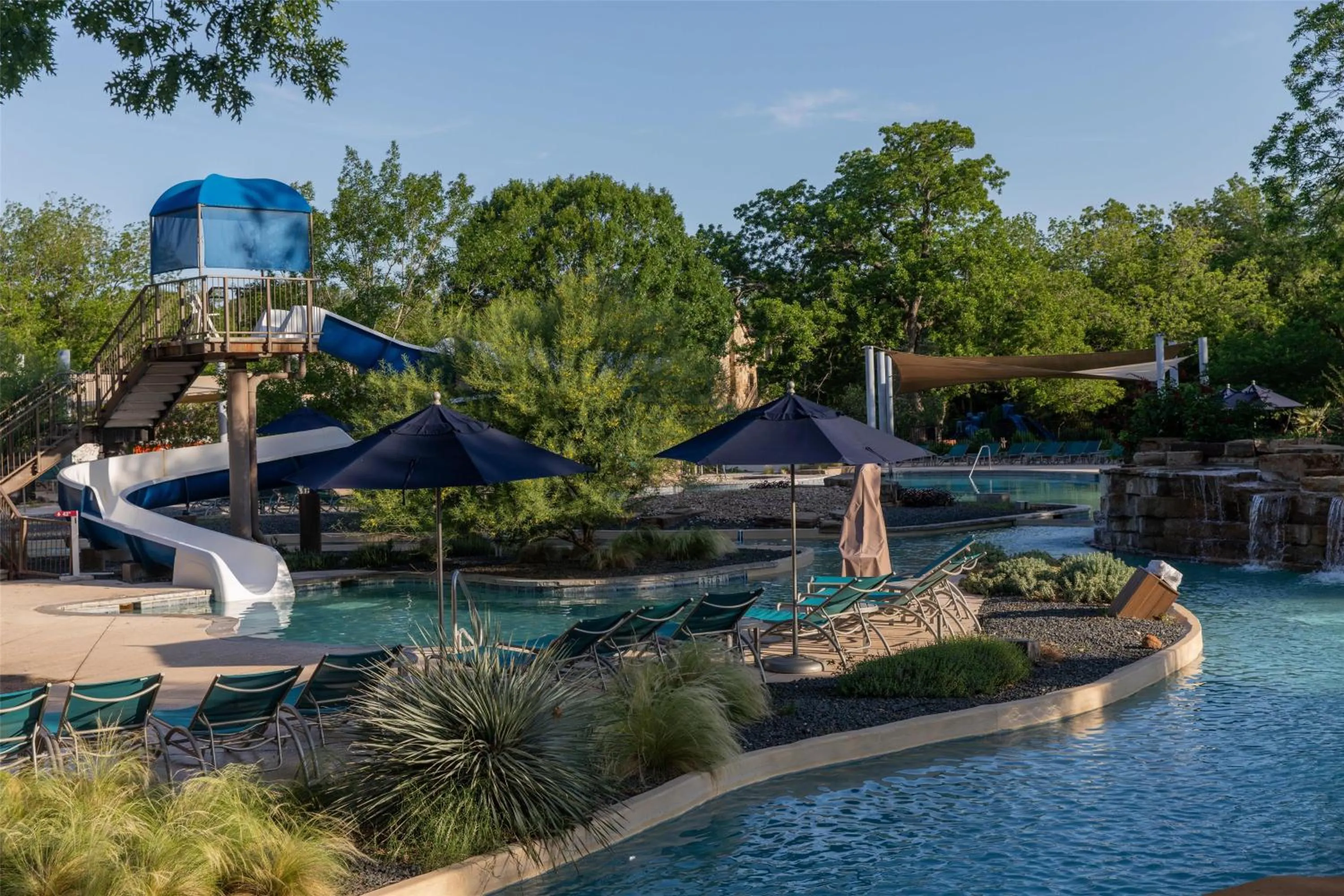 Swimming pool in Hyatt Regency Lost Pines Resort and Spa