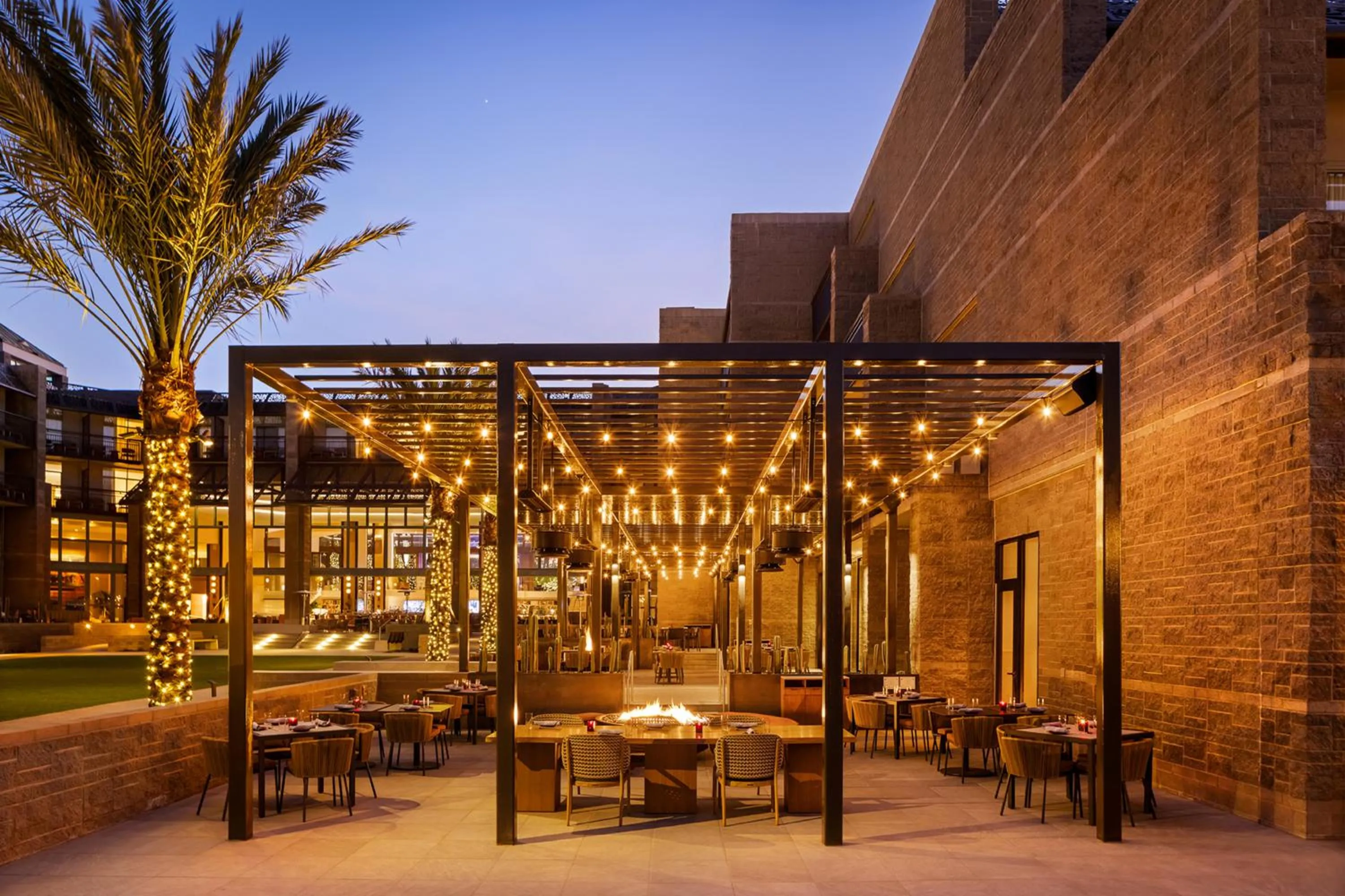 Patio in Grand Hyatt Scottsdale Resort