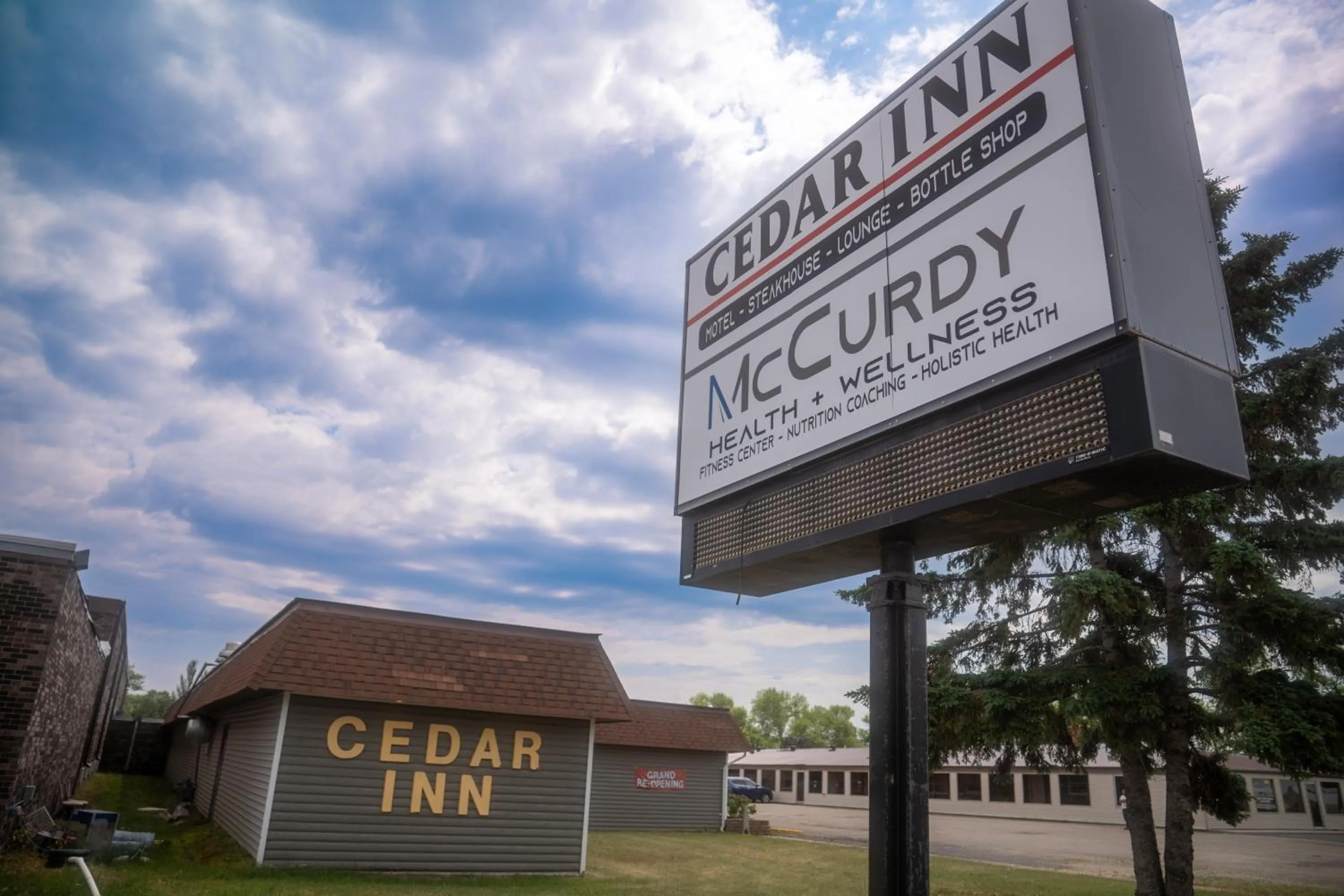 Property building in Cedar Inn Motel