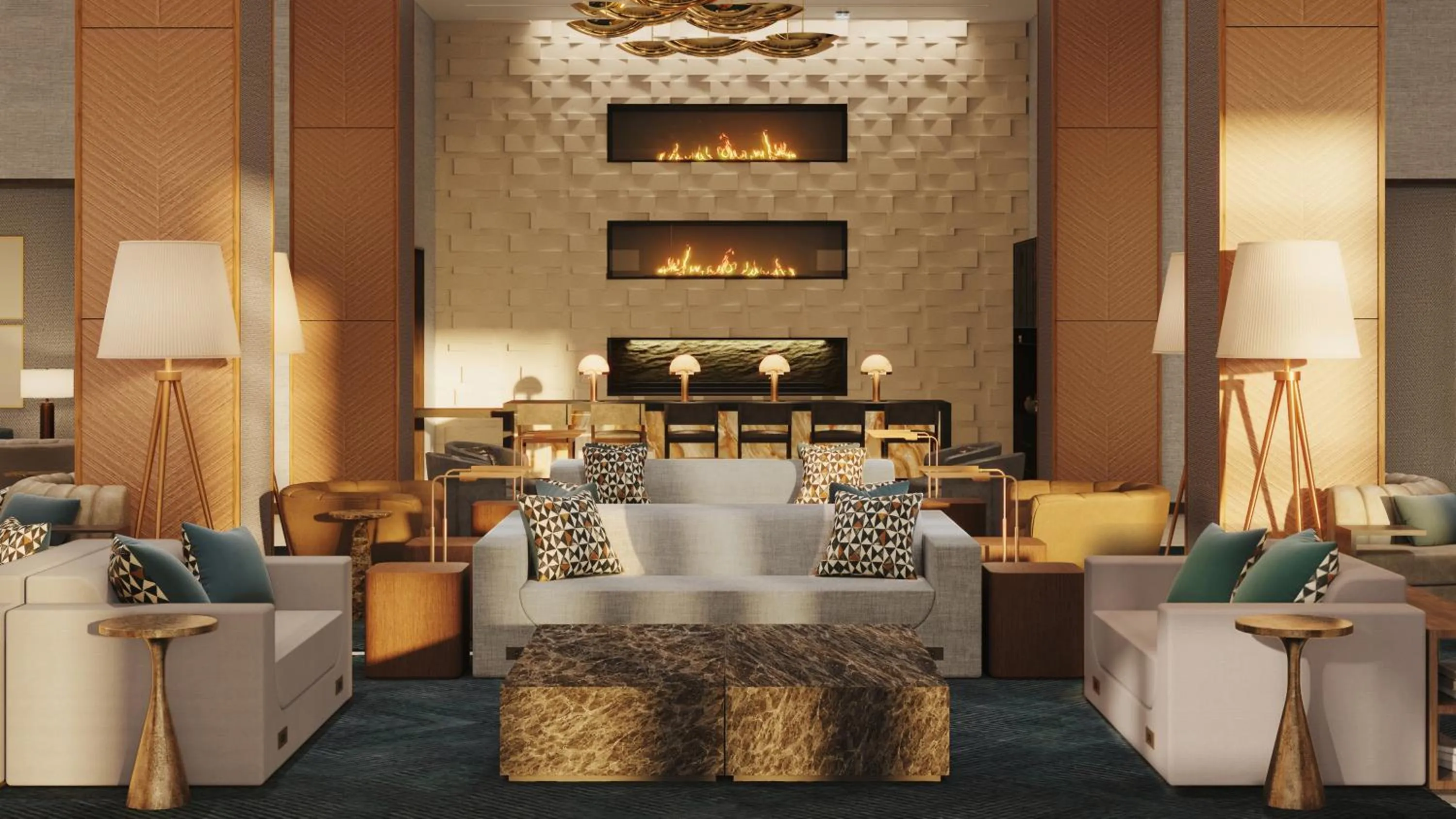 Lobby or reception in Grand Hyatt Denver