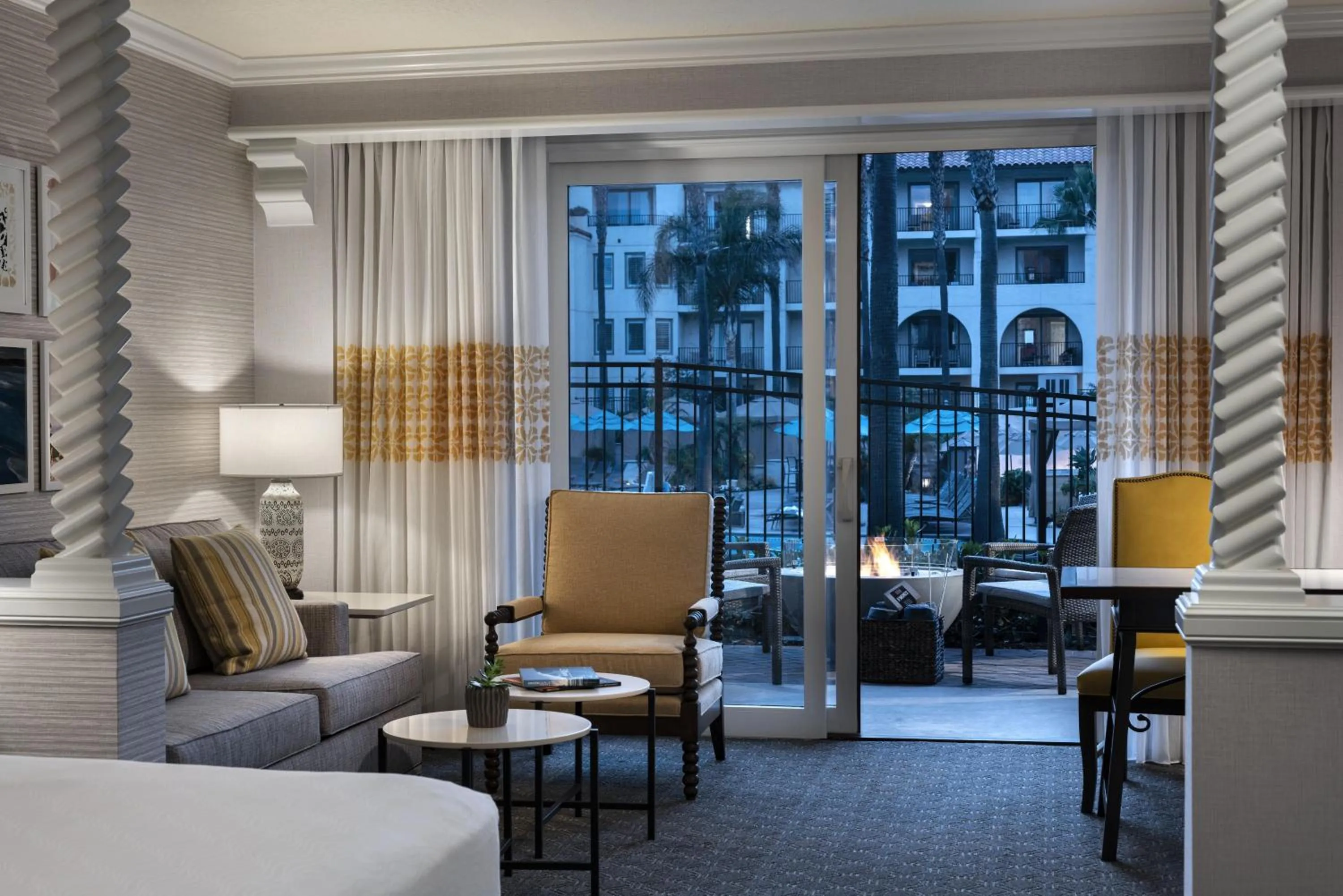 Bedroom in Hyatt Regency Huntington Beach Resort and Spa