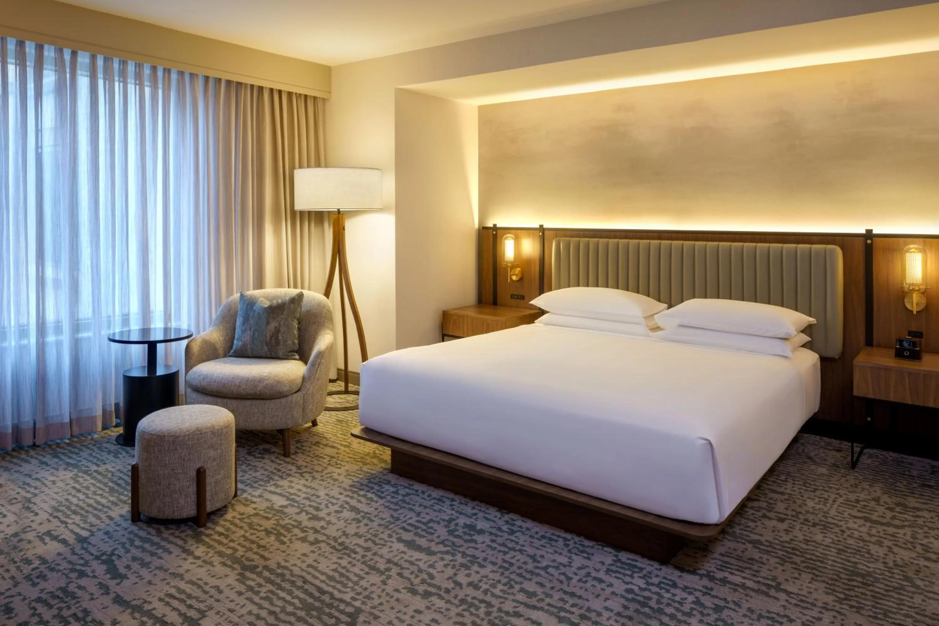 Bed in Hyatt Regency Reston