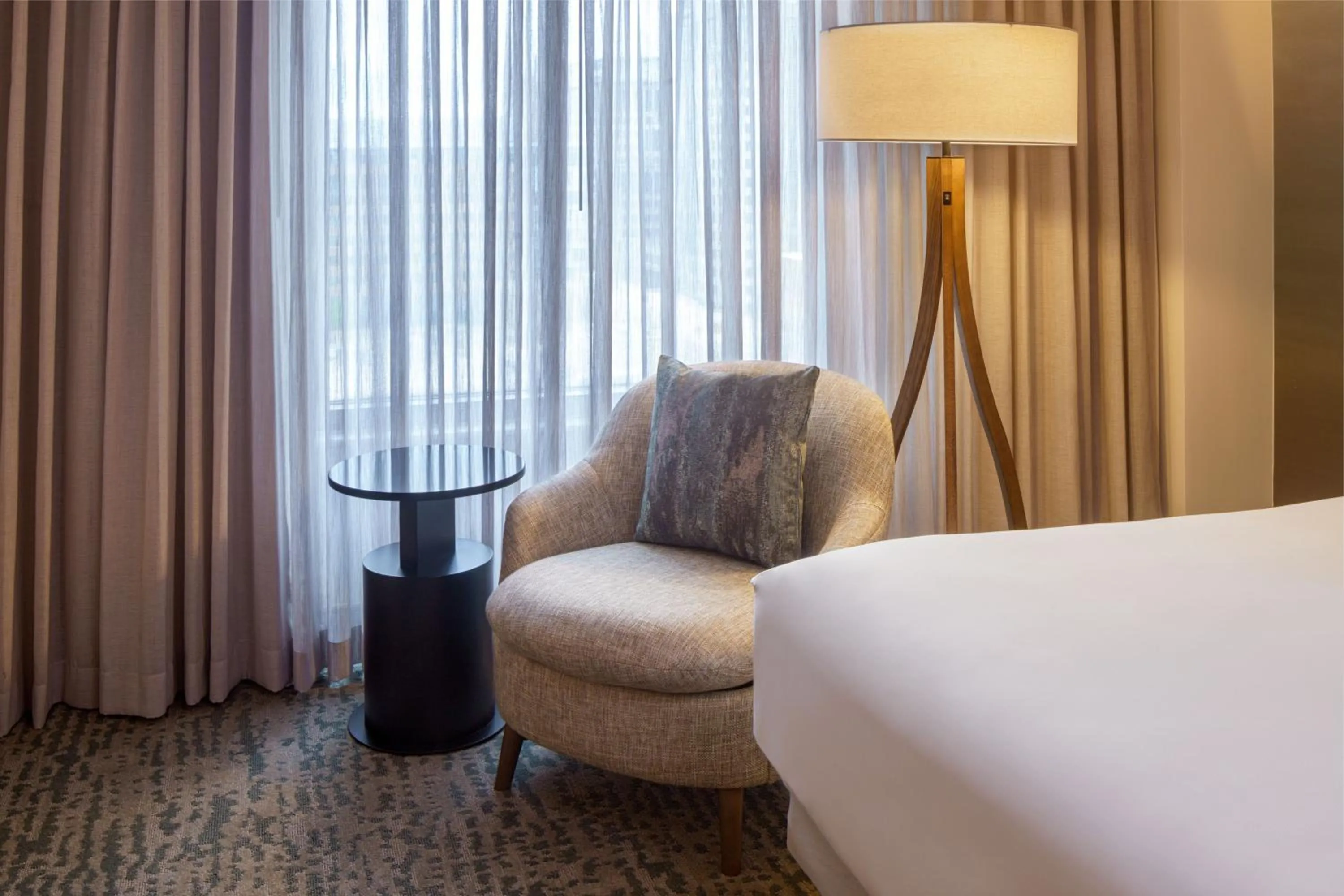 Bed in Hyatt Regency Reston