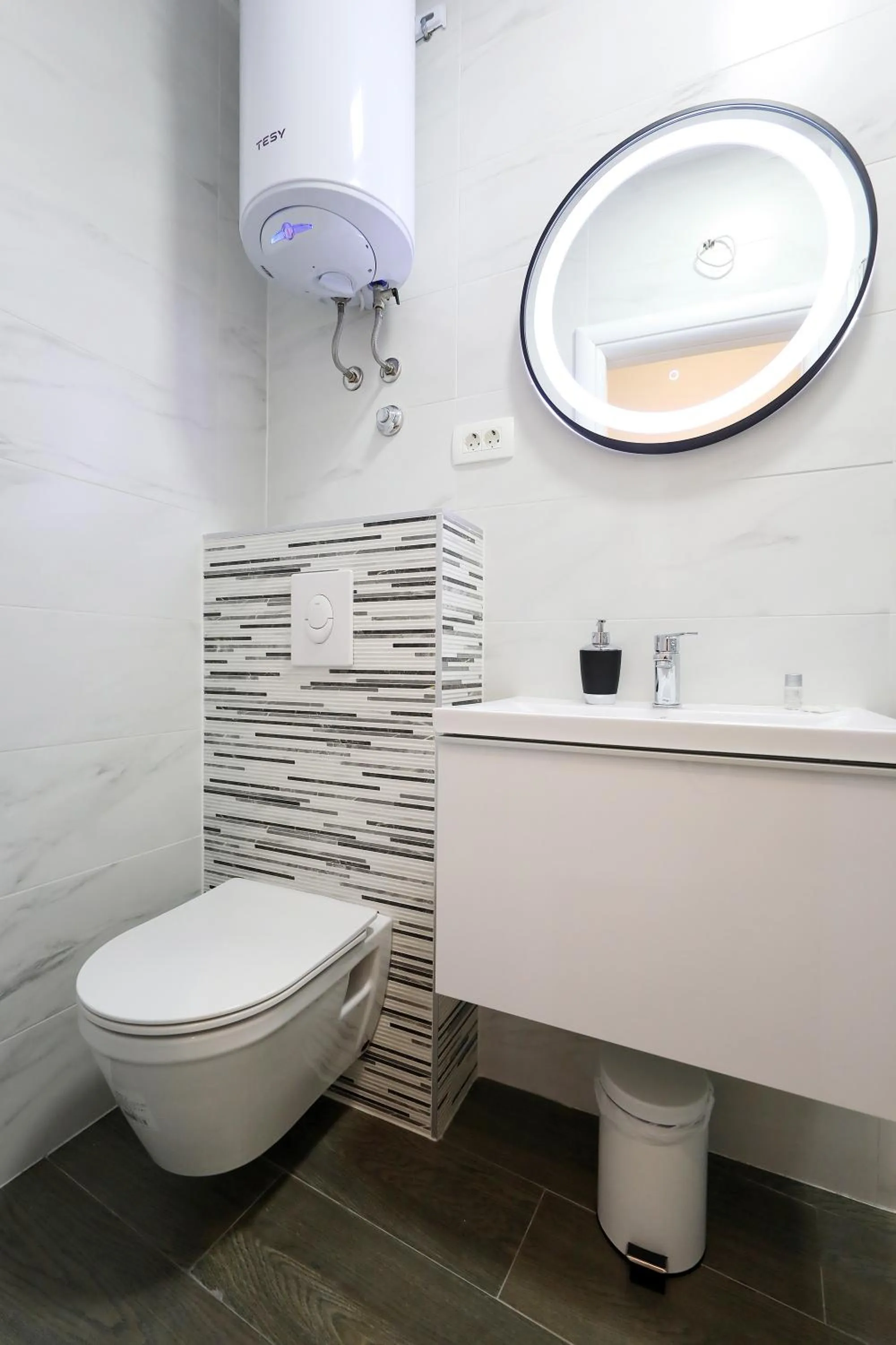 Toilet in Pyrotima Apartments