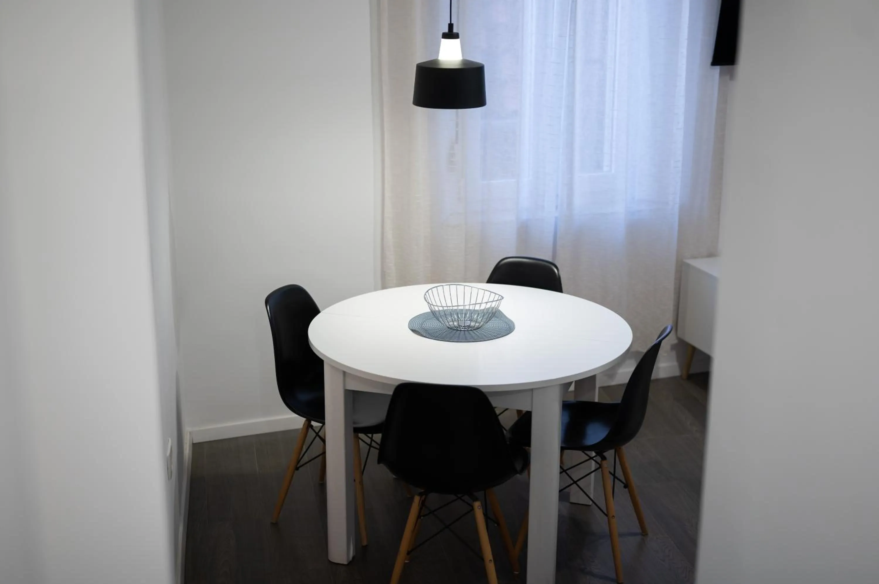 Living room in Pyrotima Apartments