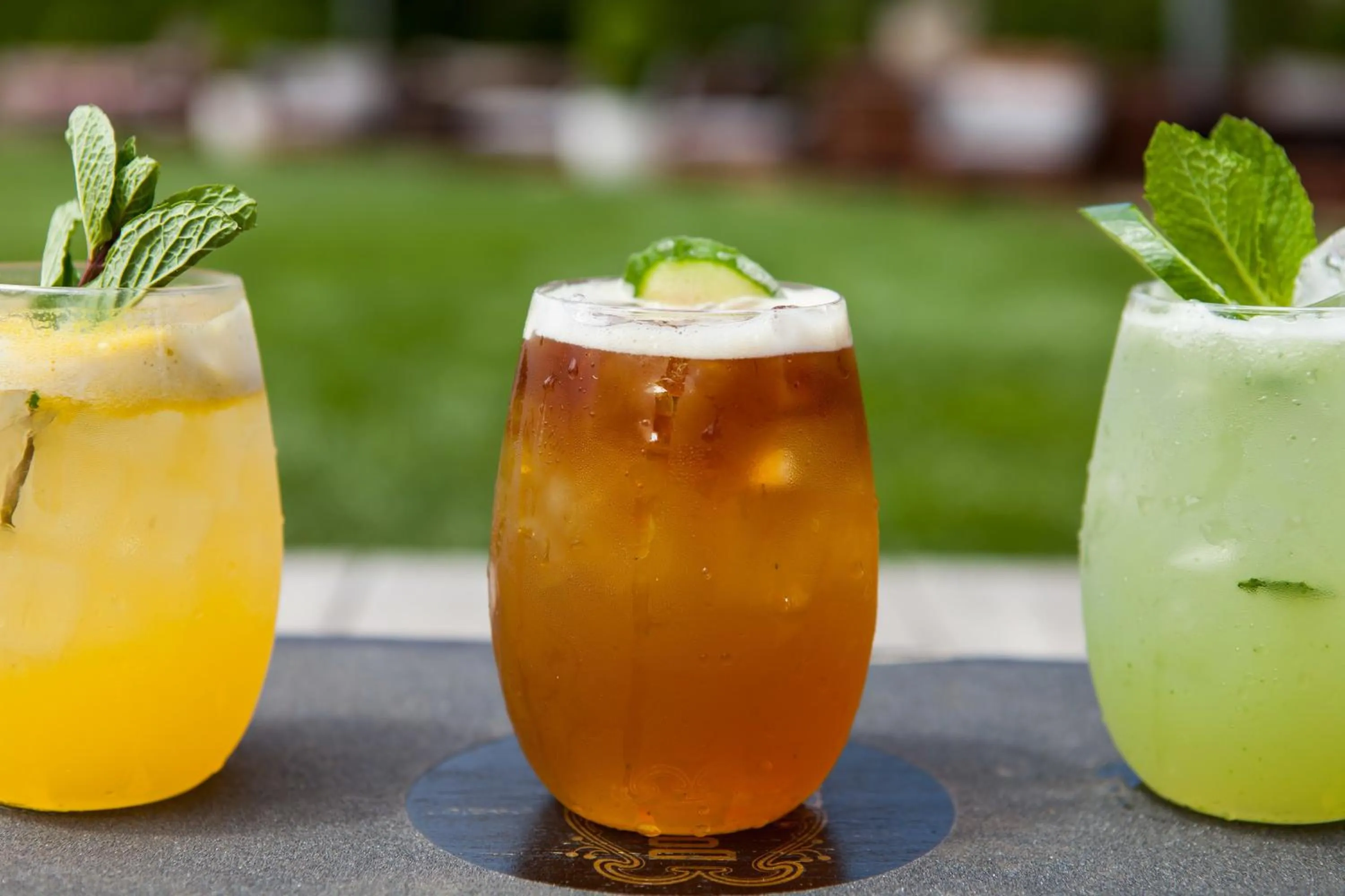 Alcoholic drinks in The Montauk Beach House