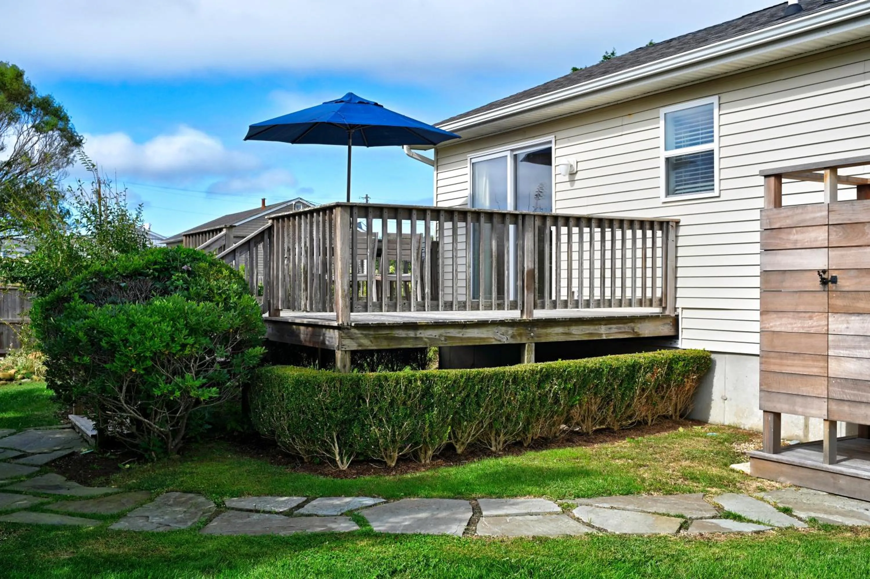 Patio in The Montauk Beach House