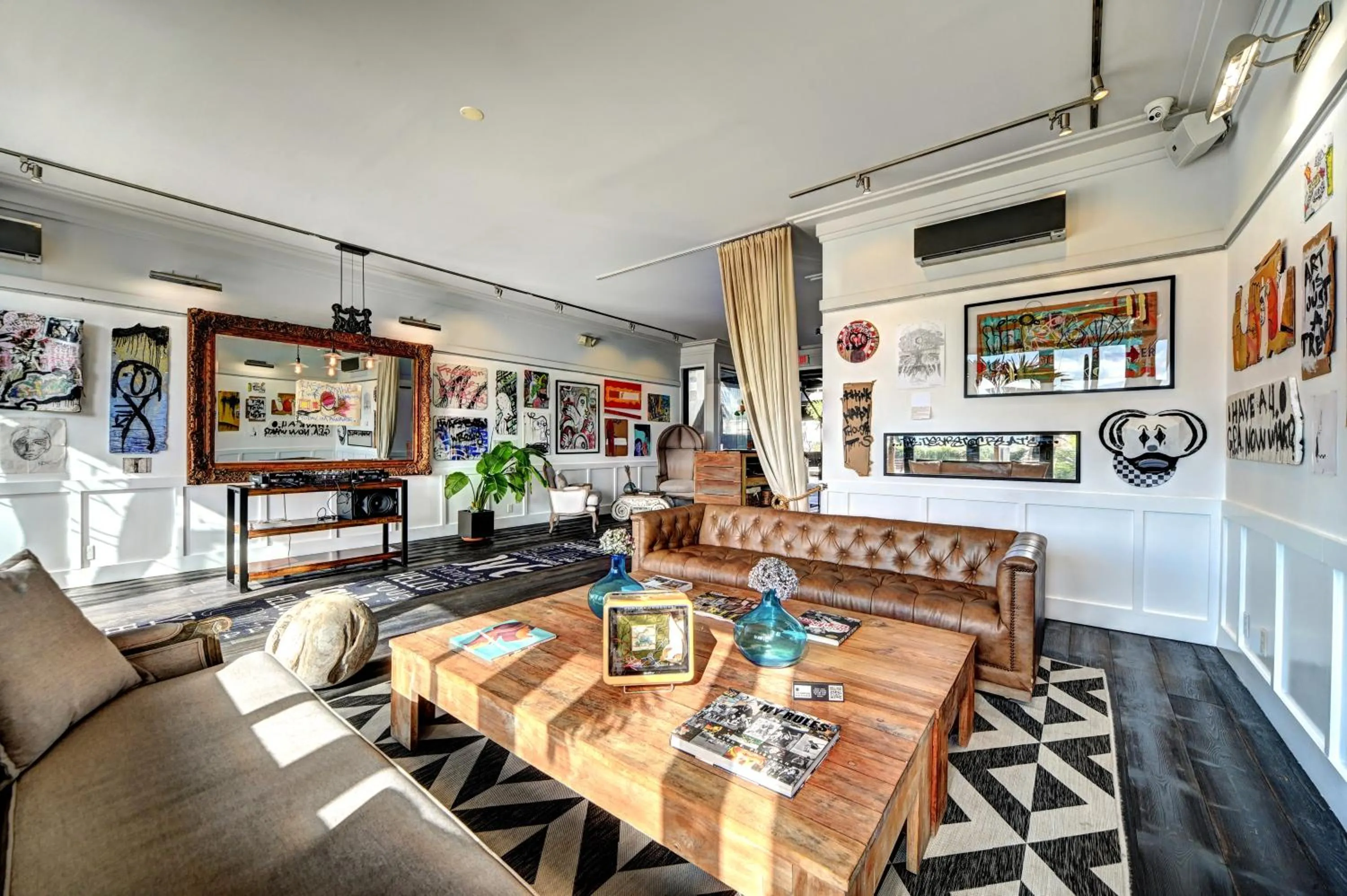 Lobby or reception in The Montauk Beach House