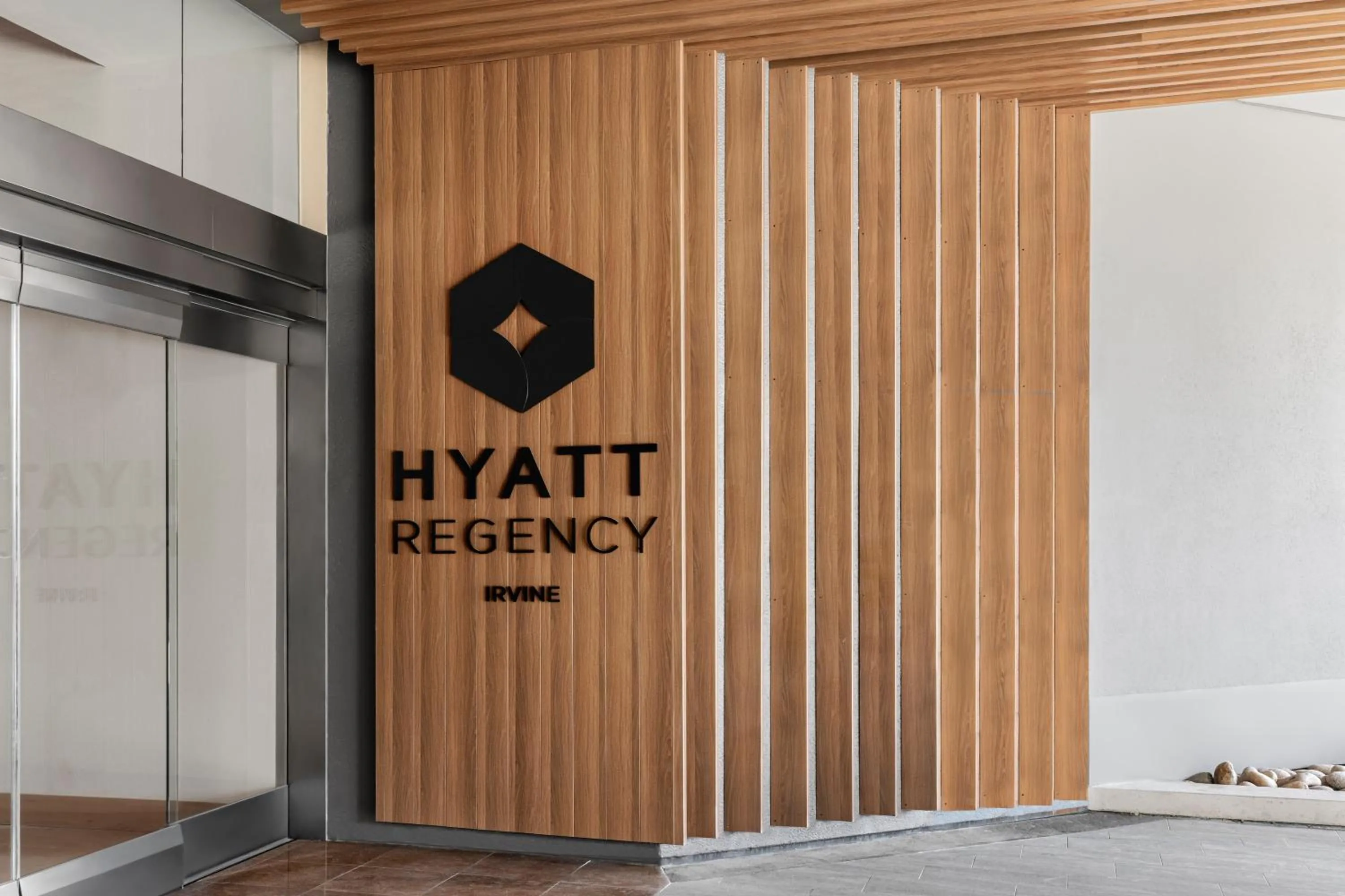 Facade/entrance in Hyatt Regency Irvine