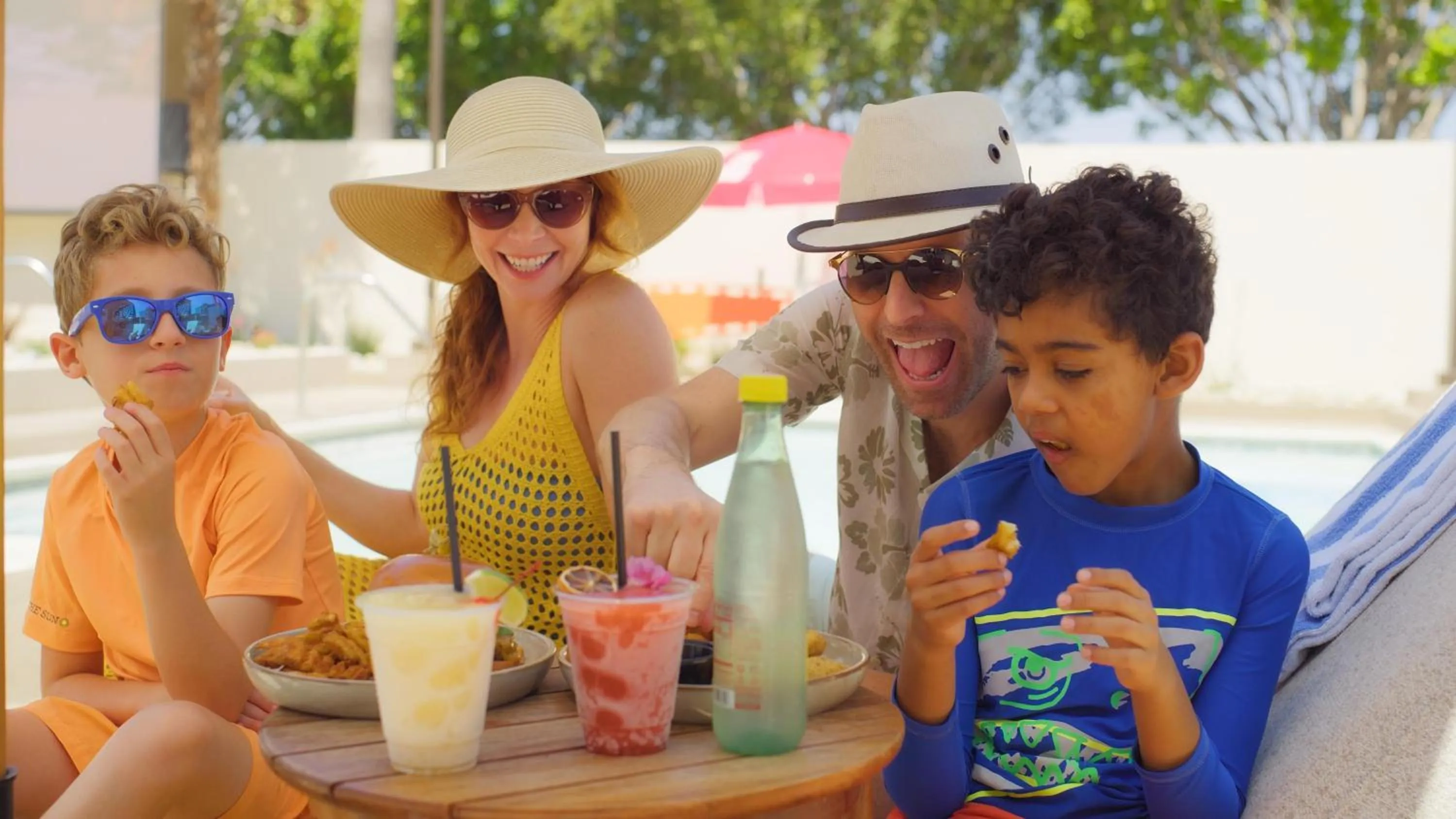 Swimming pool in Hyatt Regency Irvine
