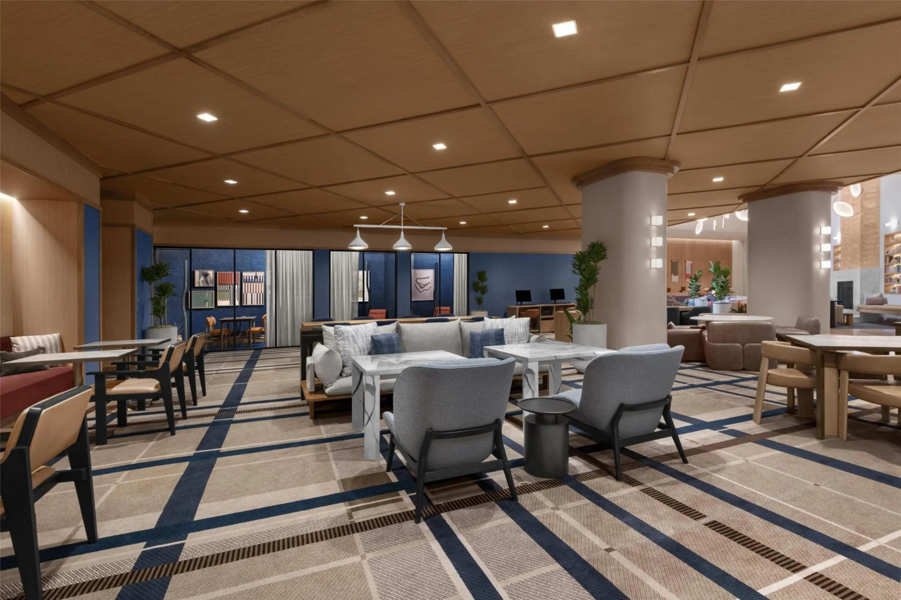 Lobby or reception in Hyatt Regency Irvine