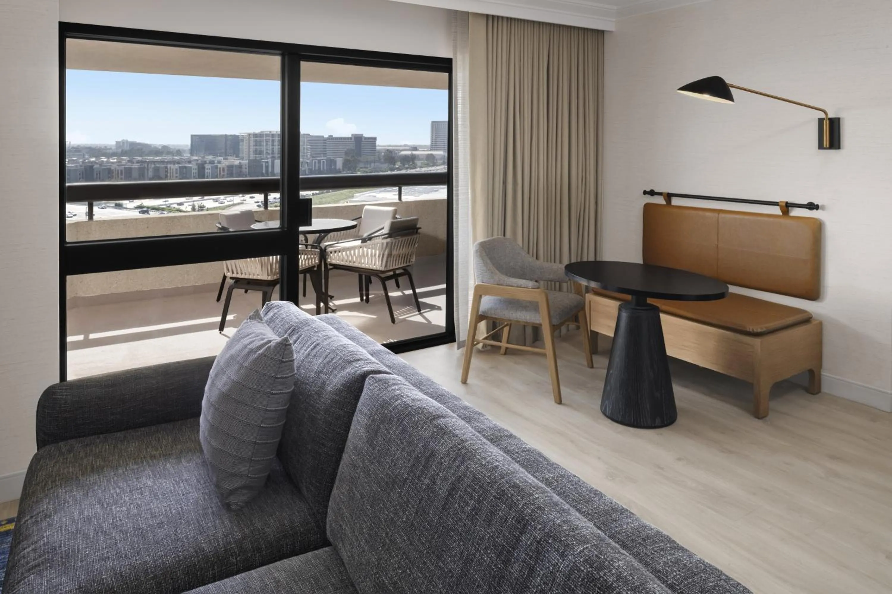 Seating area in Hyatt Regency Irvine