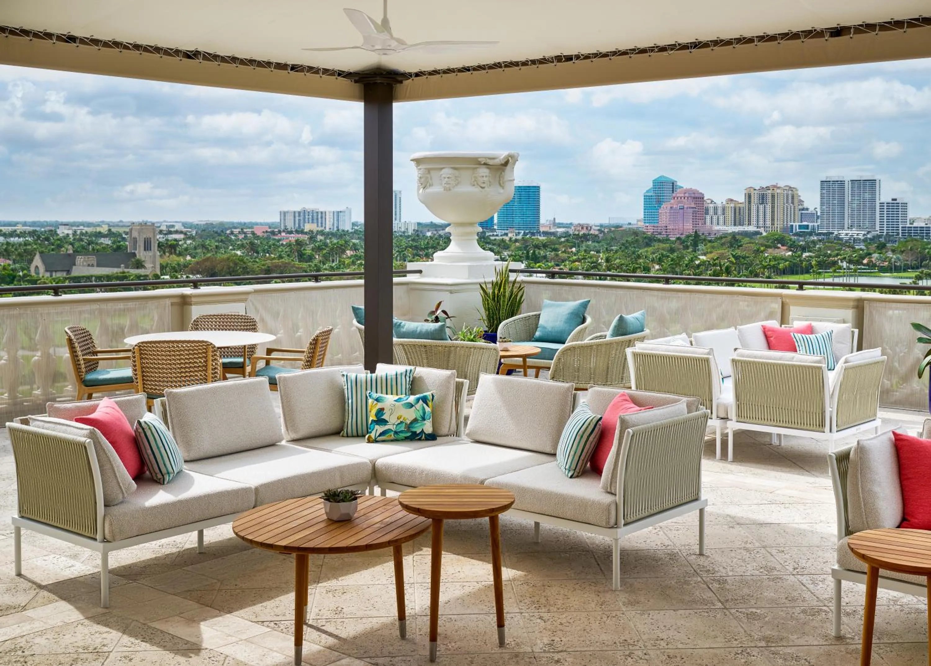 Patio in The Breakers Palm Beach