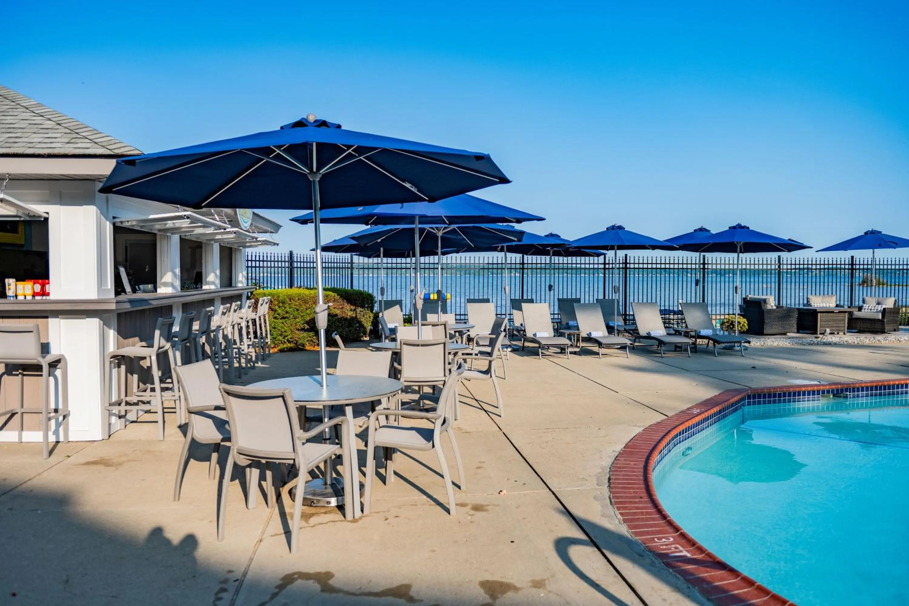 Swimming pool in Grand Traverse Resort and Spa