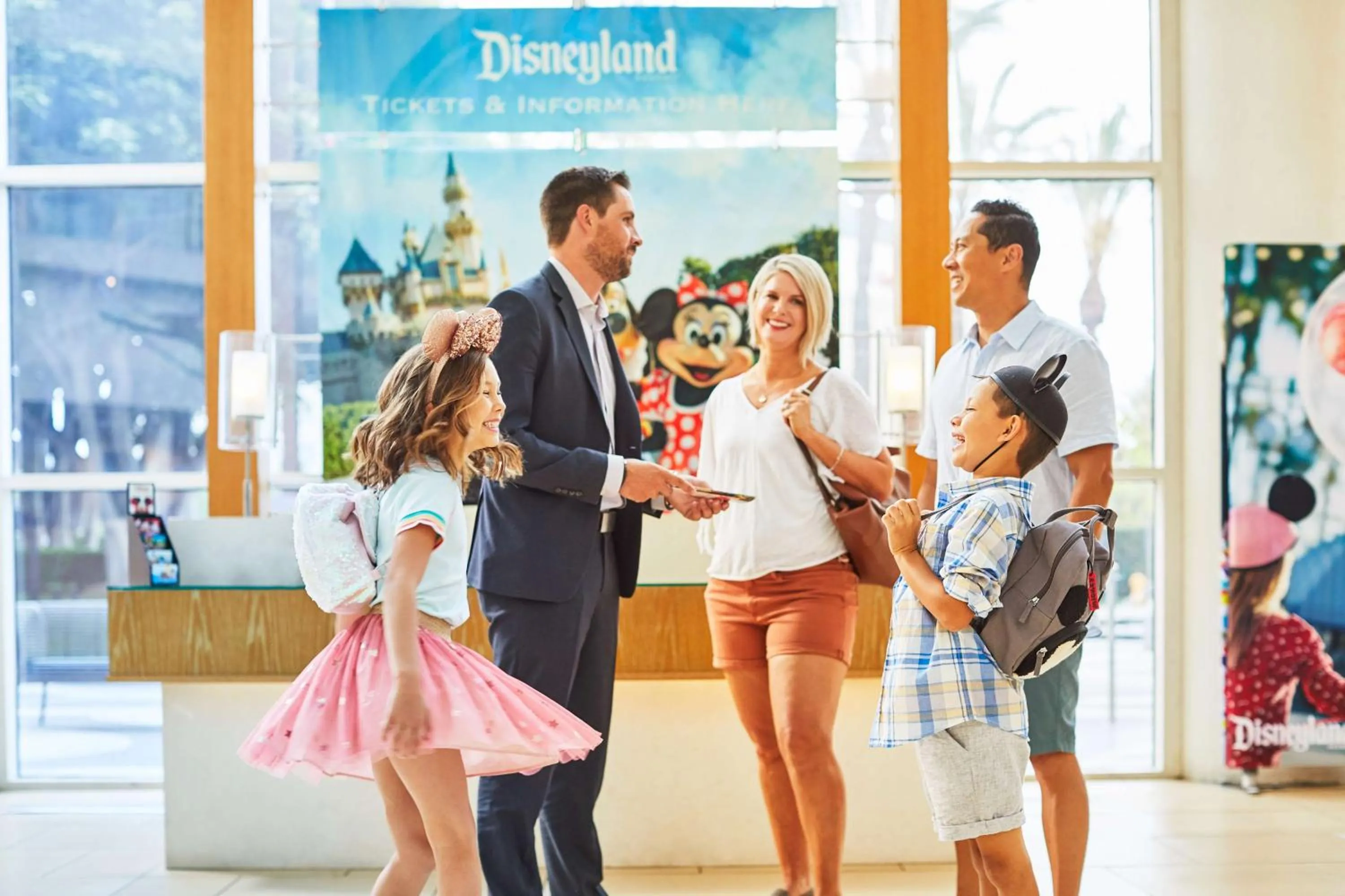 Guests in Hyatt Regency Orange County