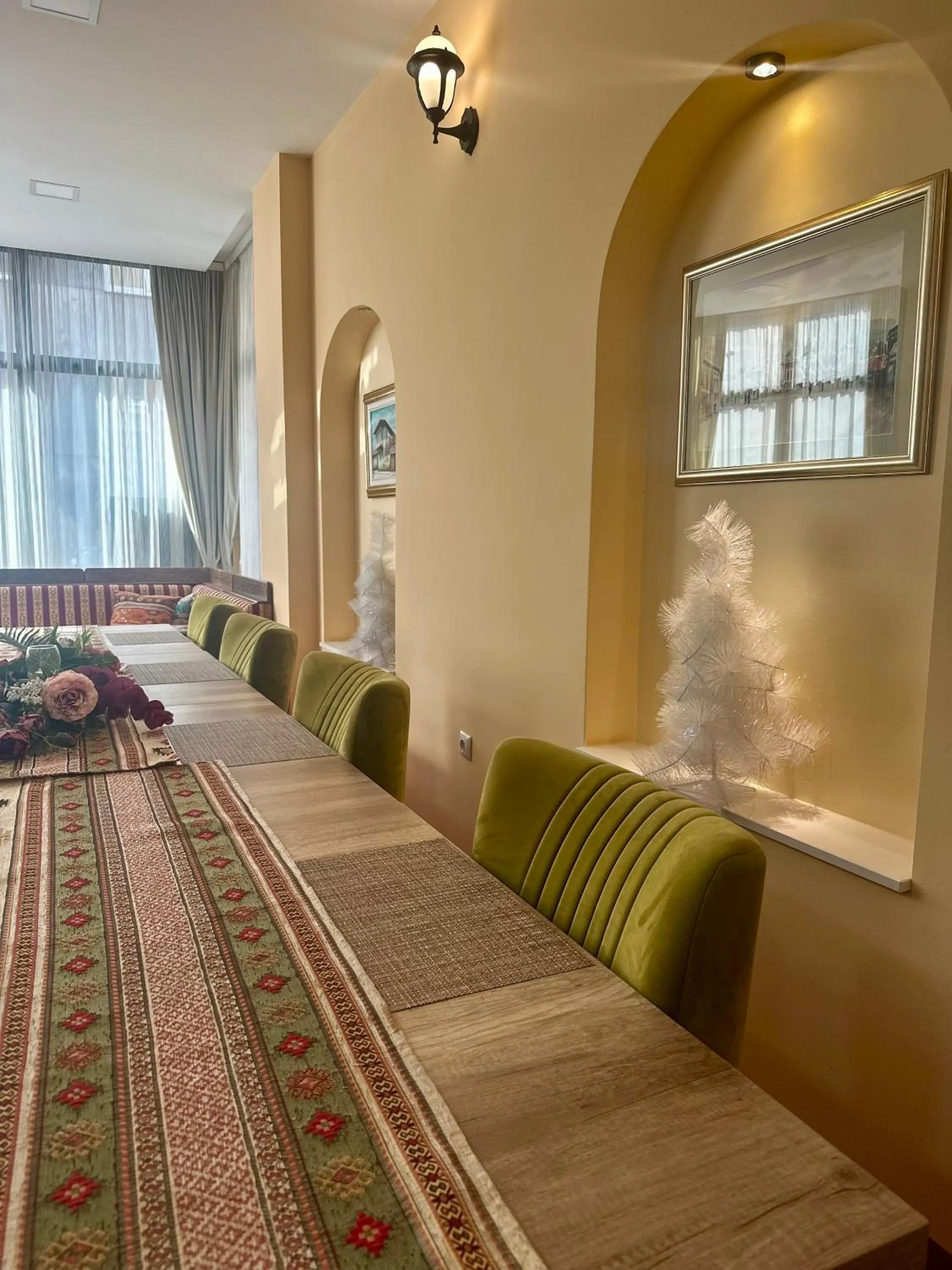 Seating area, Bed in Hotel Nacional Free Parking