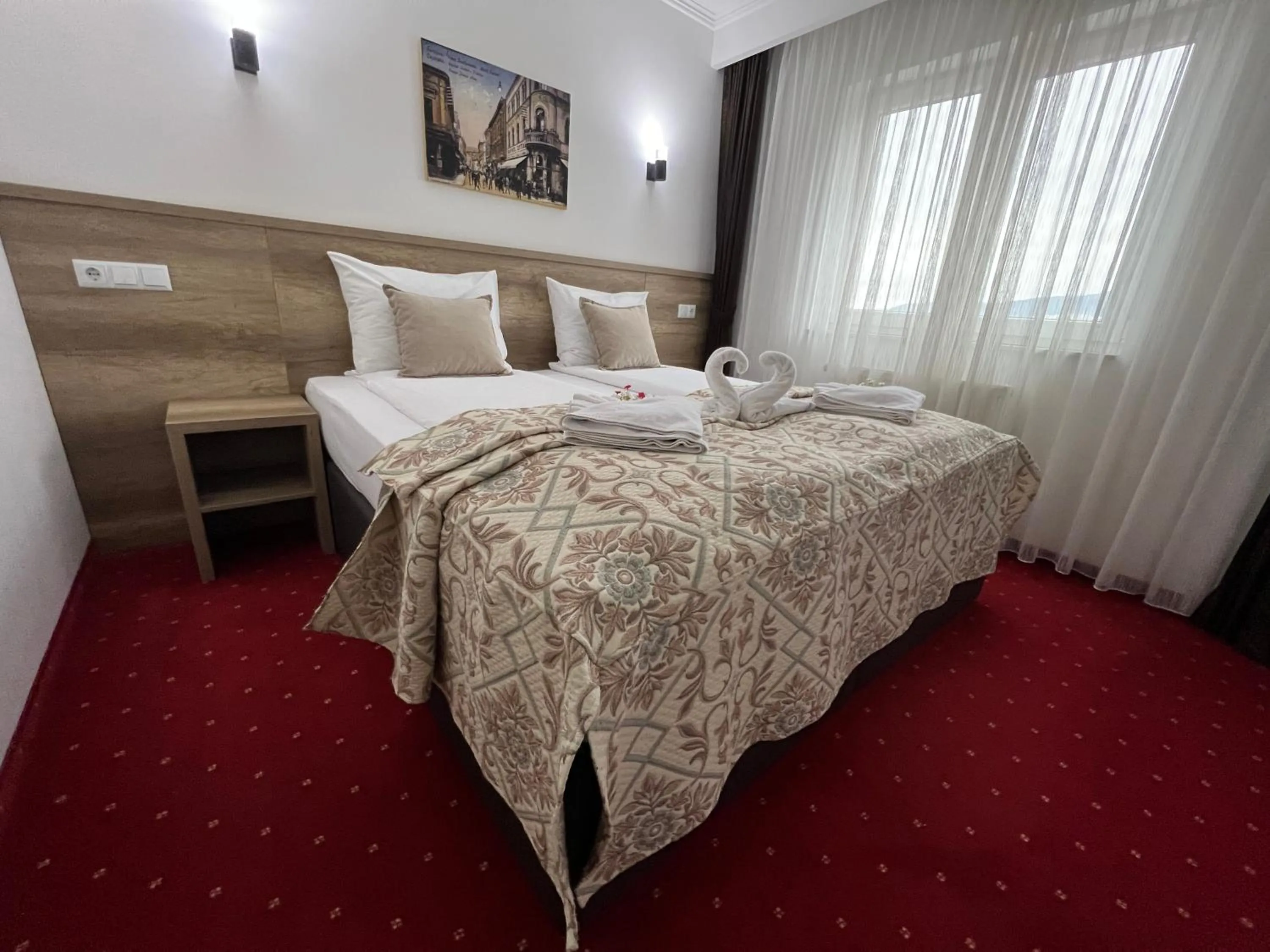 Bed in Hotel Nacional Free Parking