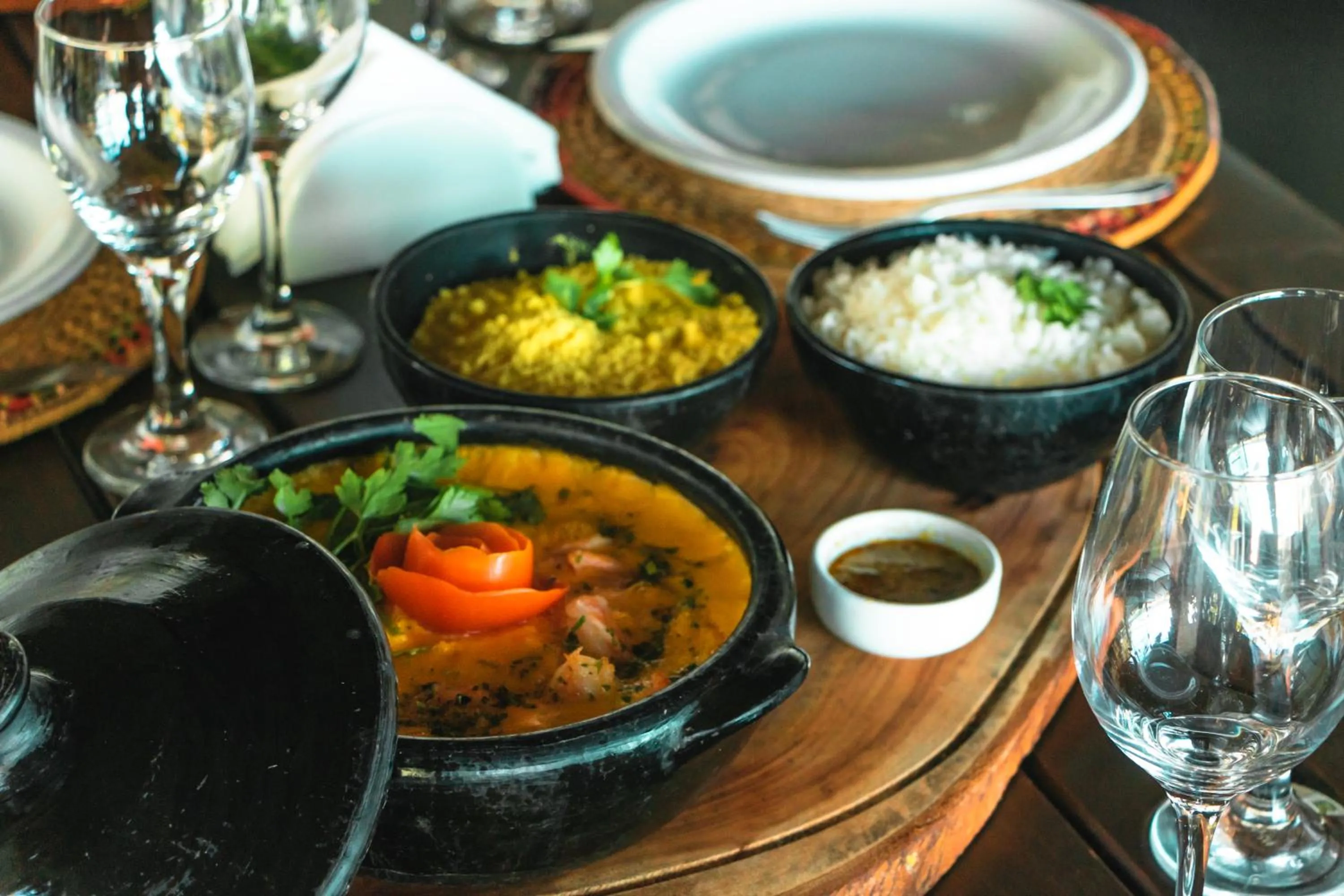 Food and drinks in São José Beach Club & Hotel