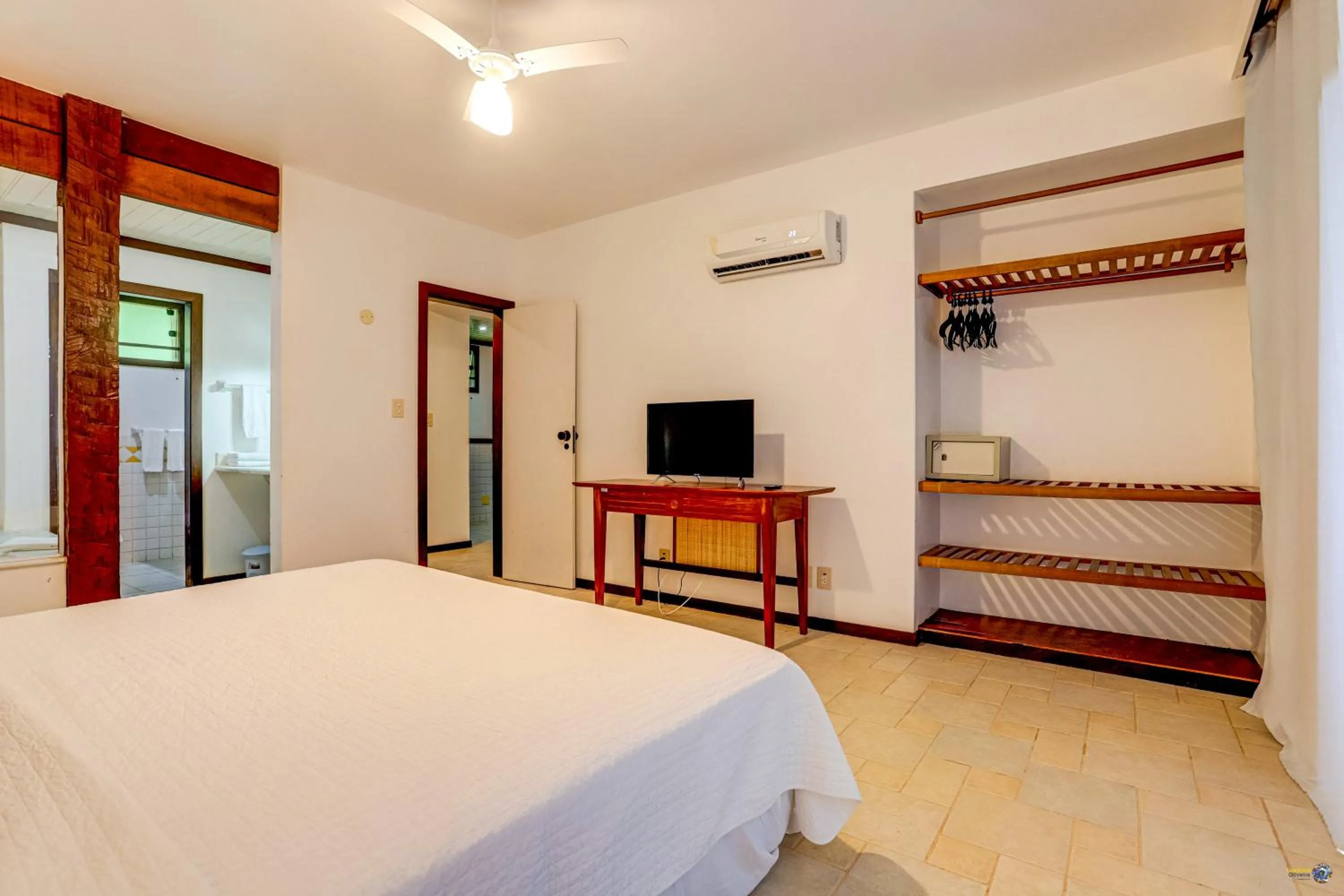 Bed in São José Beach Club & Hotel