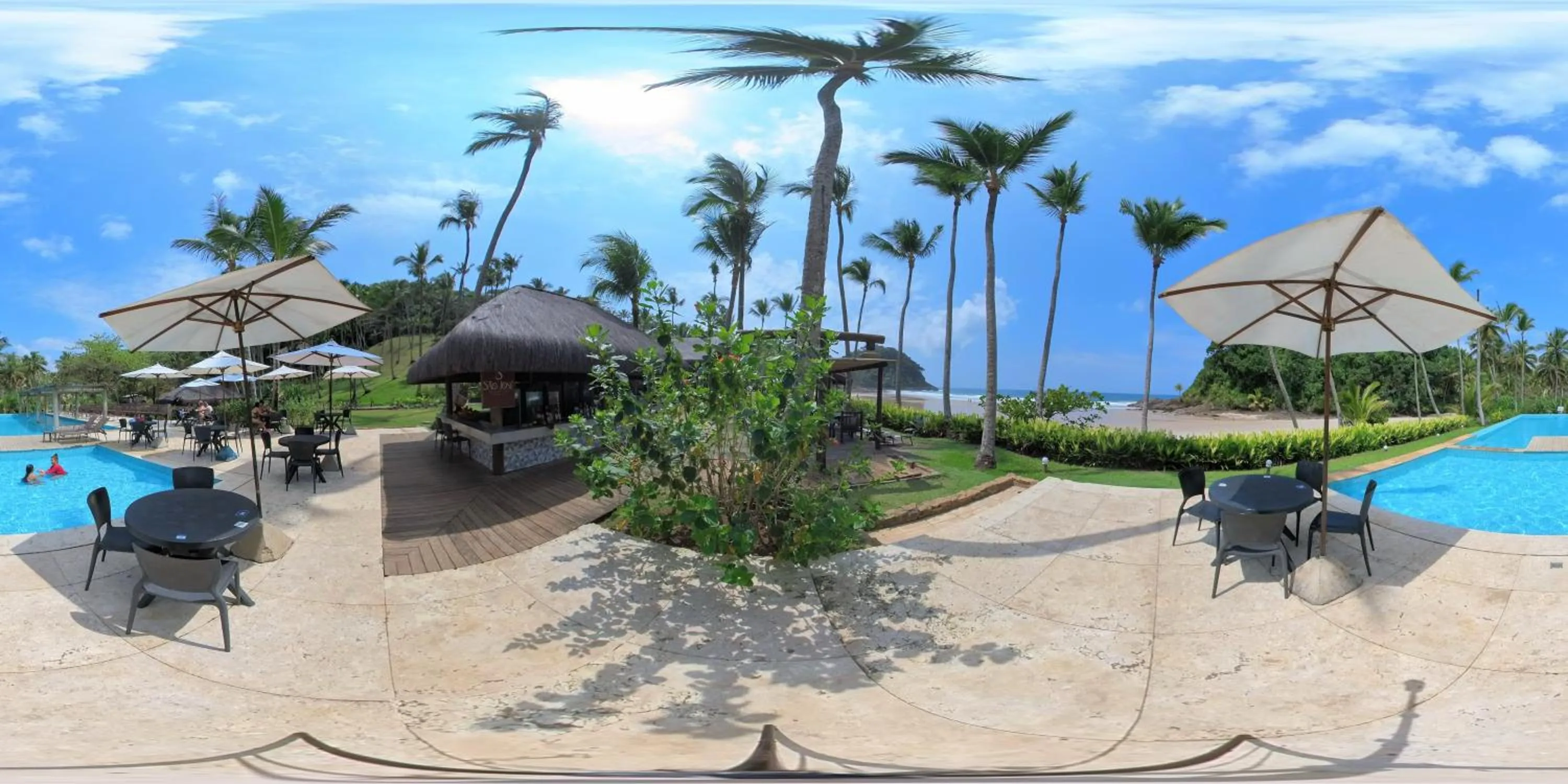 Sea view in São José Beach Club & Hotel