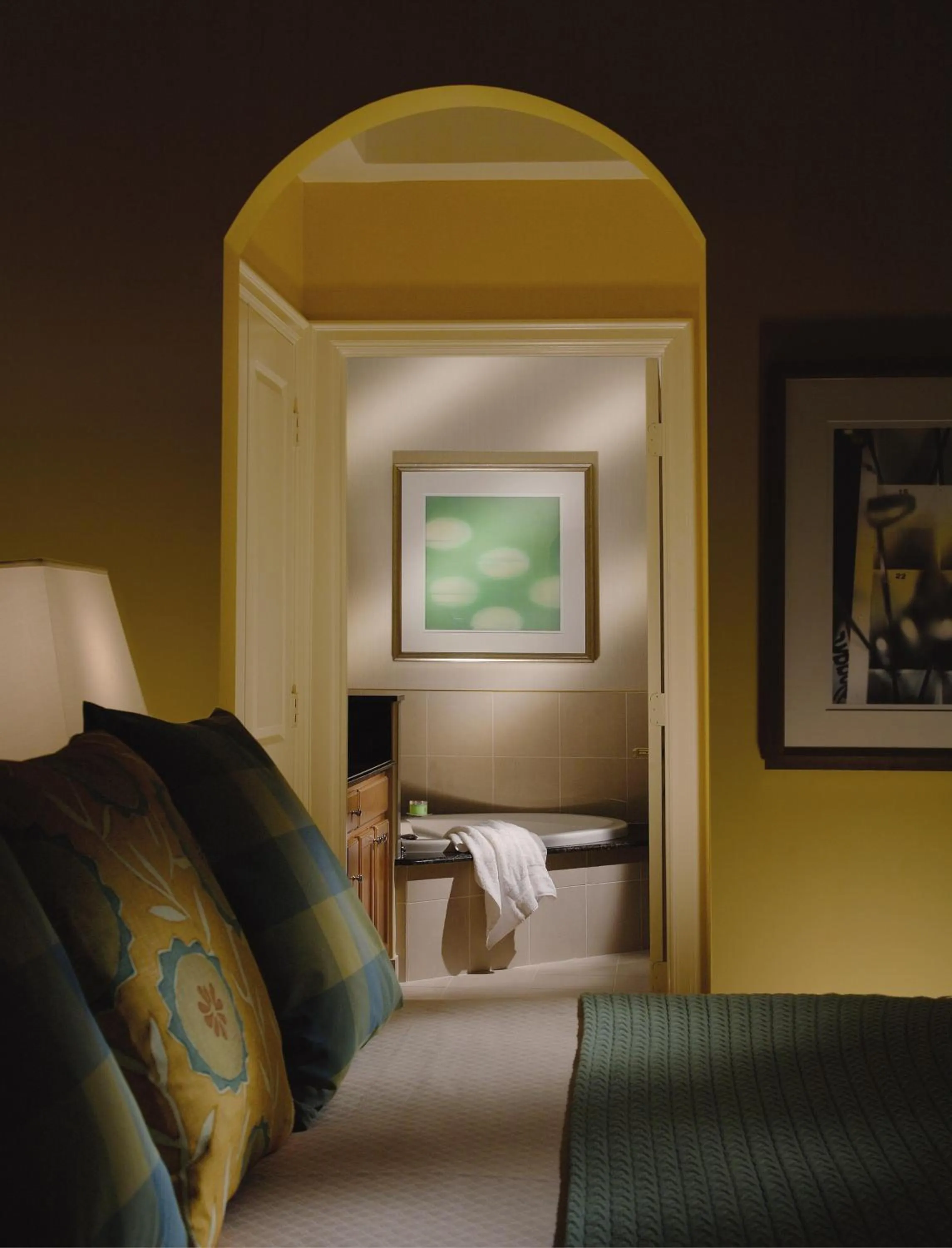 Bathroom, Bed in Omni Orlando Resort at Championsgate