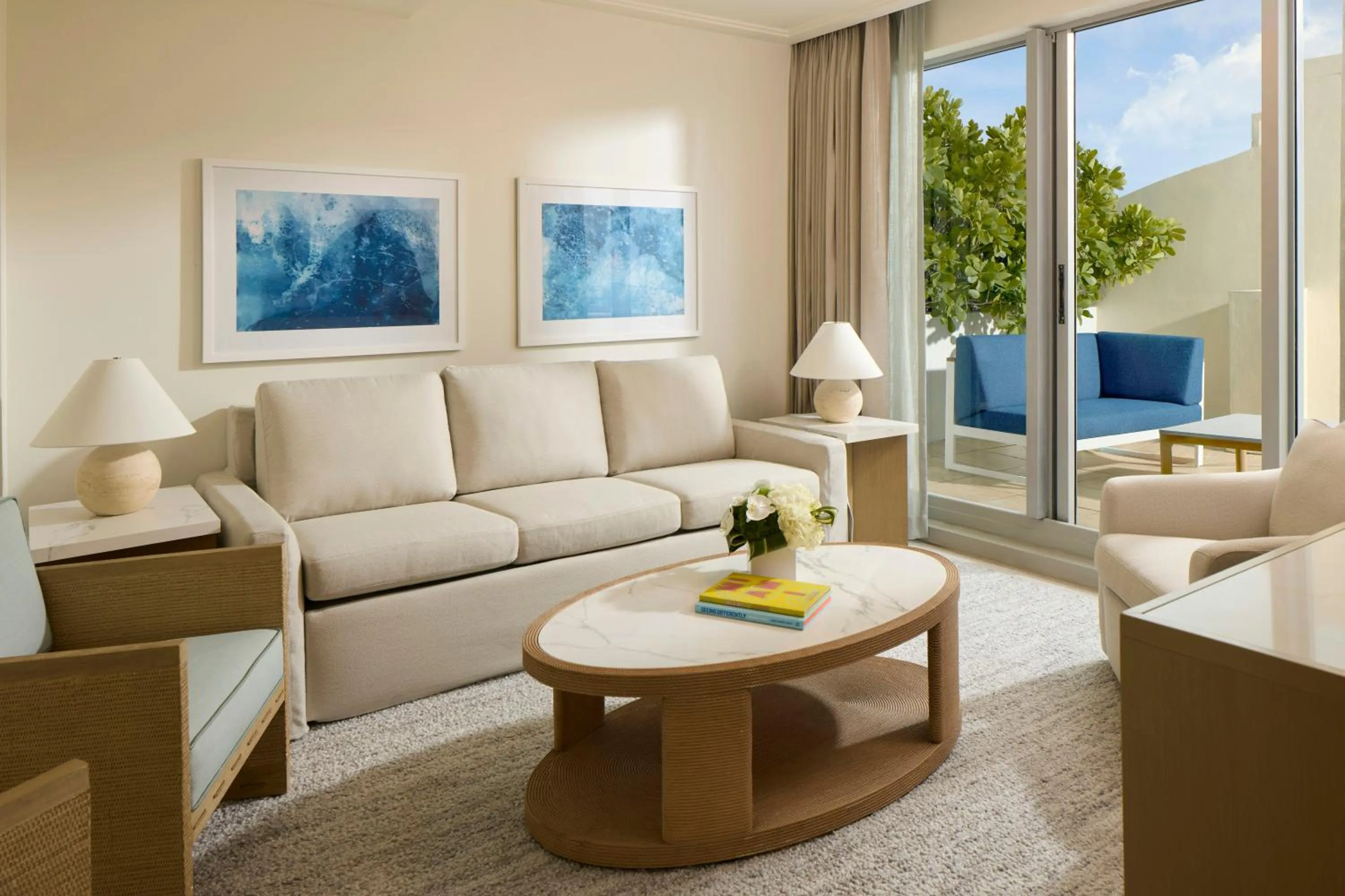 Living room in Loews Miami Beach Hotel