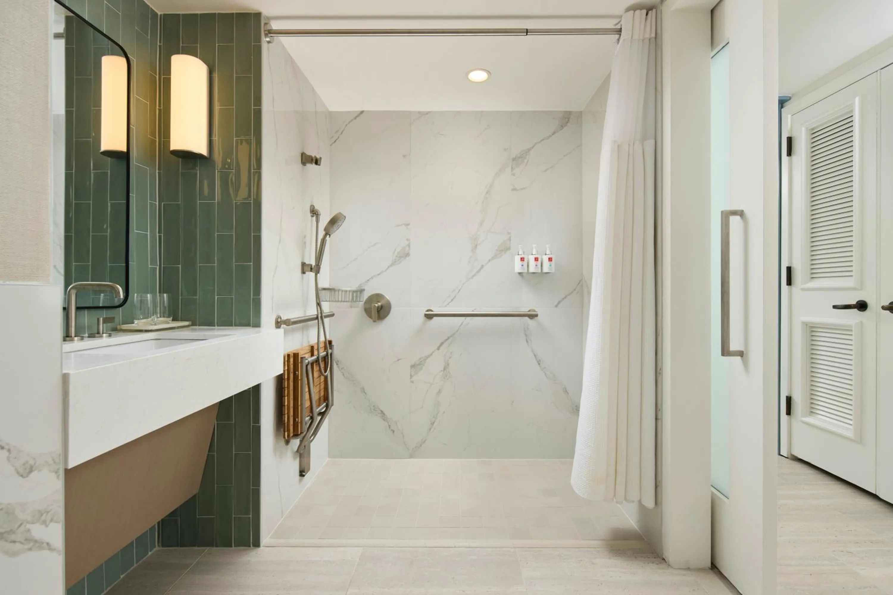 Bathroom in Loews Miami Beach Hotel