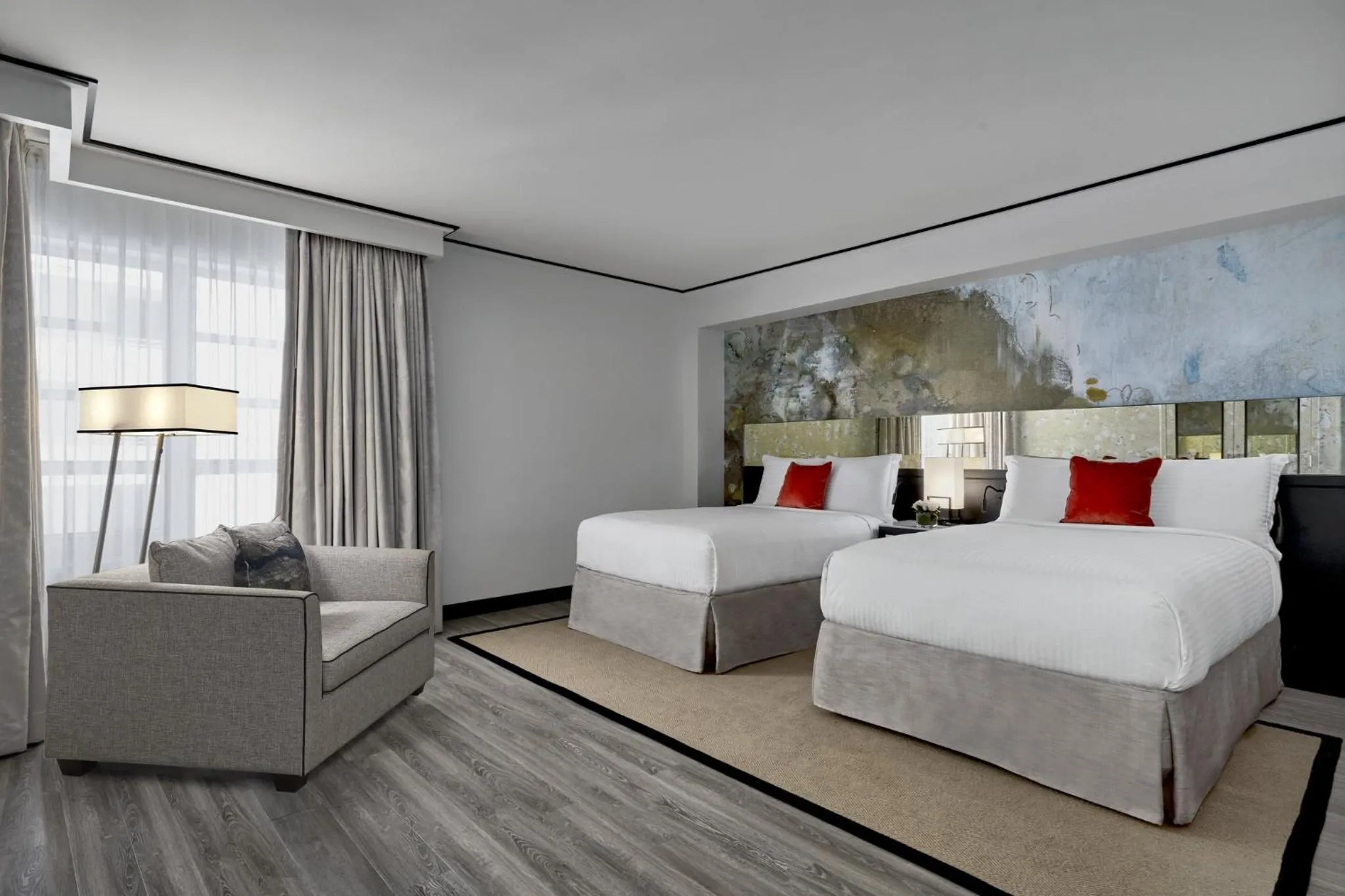 Photo of the whole room, Bed in Loews Miami Beach Hotel