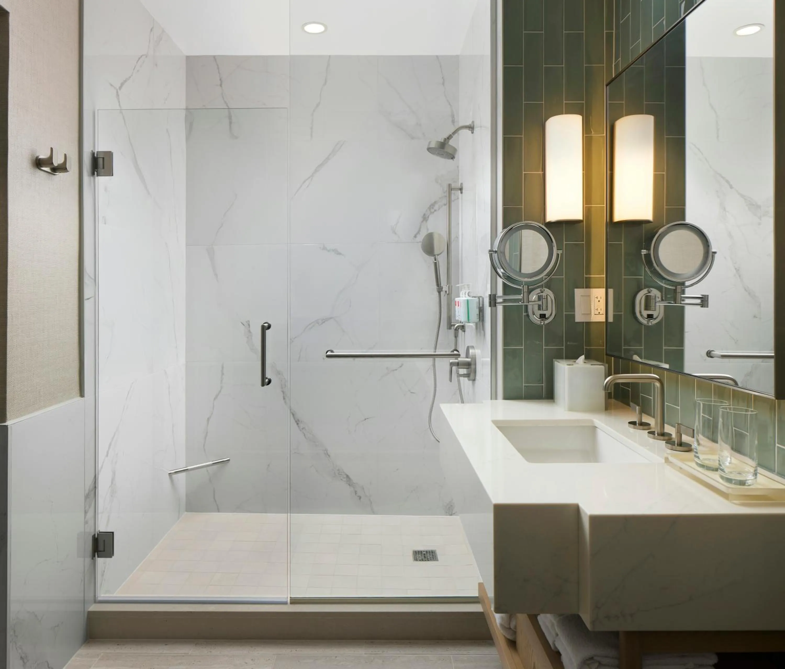 Bathroom in Loews Miami Beach Hotel