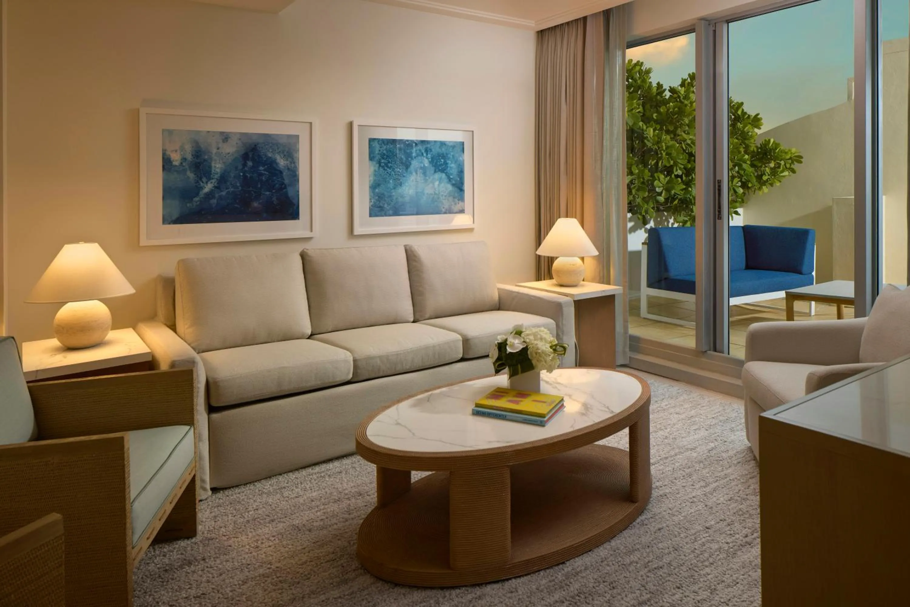 Living room in Loews Miami Beach Hotel