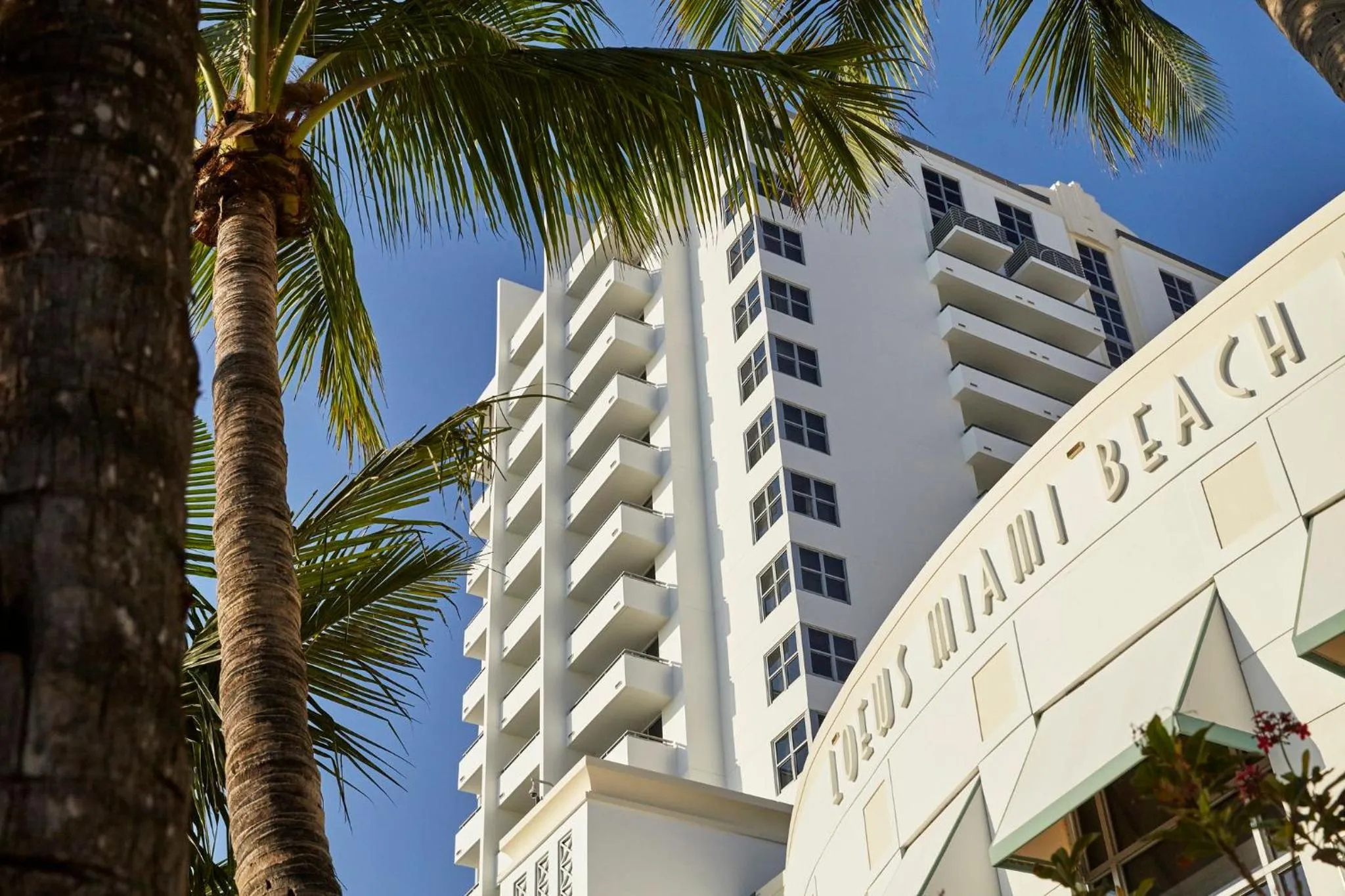 Property building in Loews Miami Beach Hotel