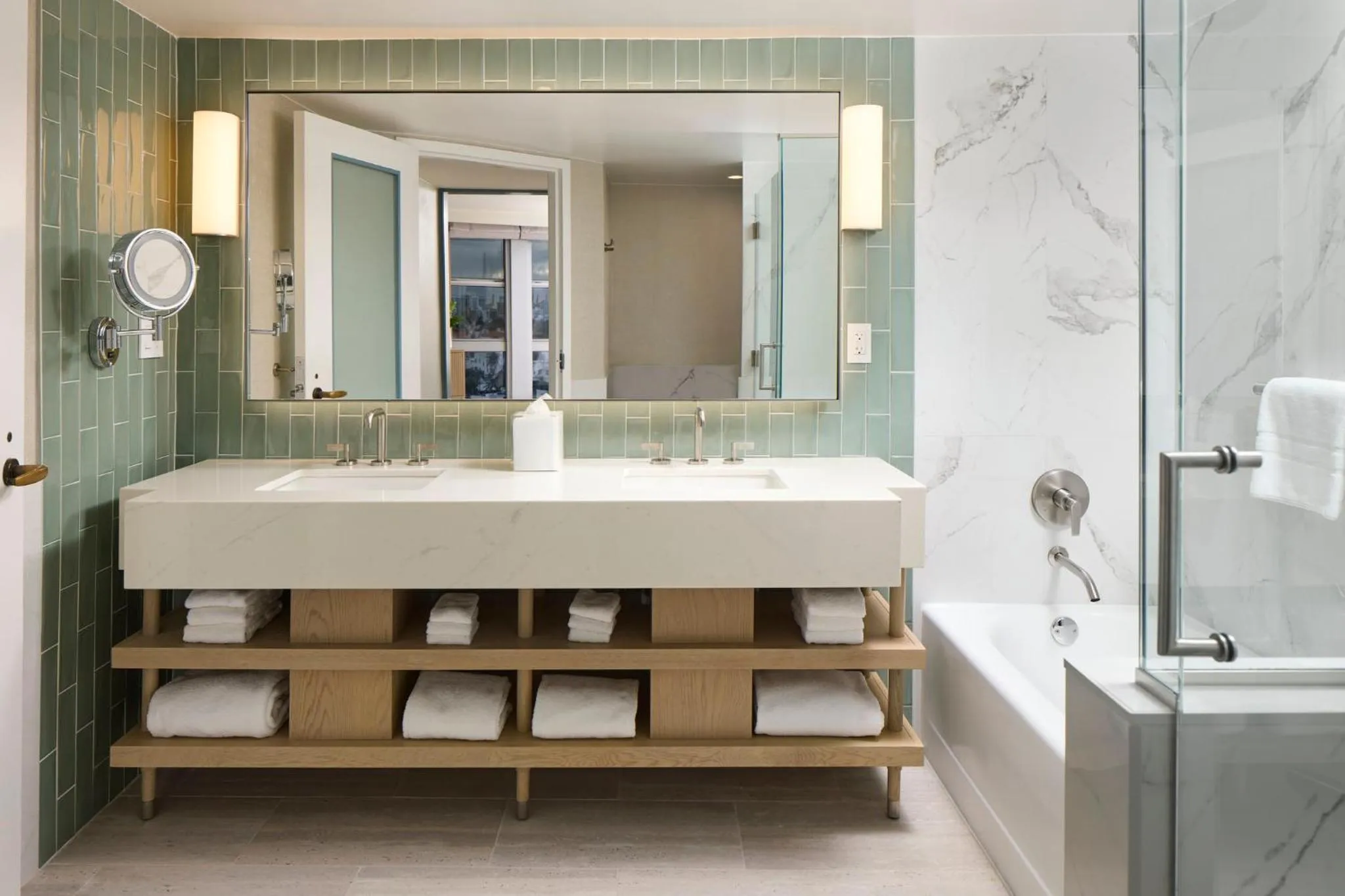 Bathroom in Loews Miami Beach Hotel