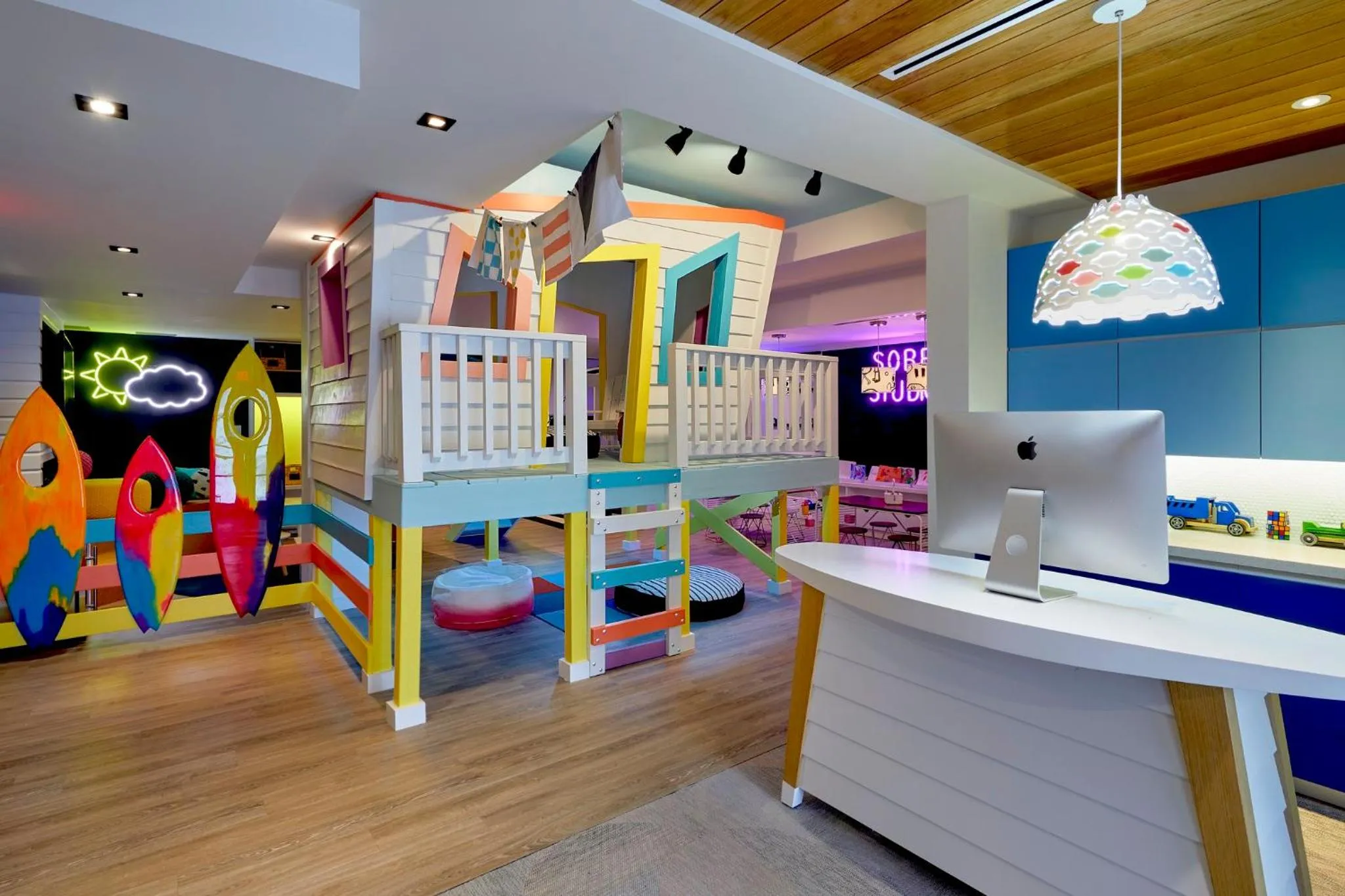 Fitness centre/facilities in Loews Miami Beach Hotel