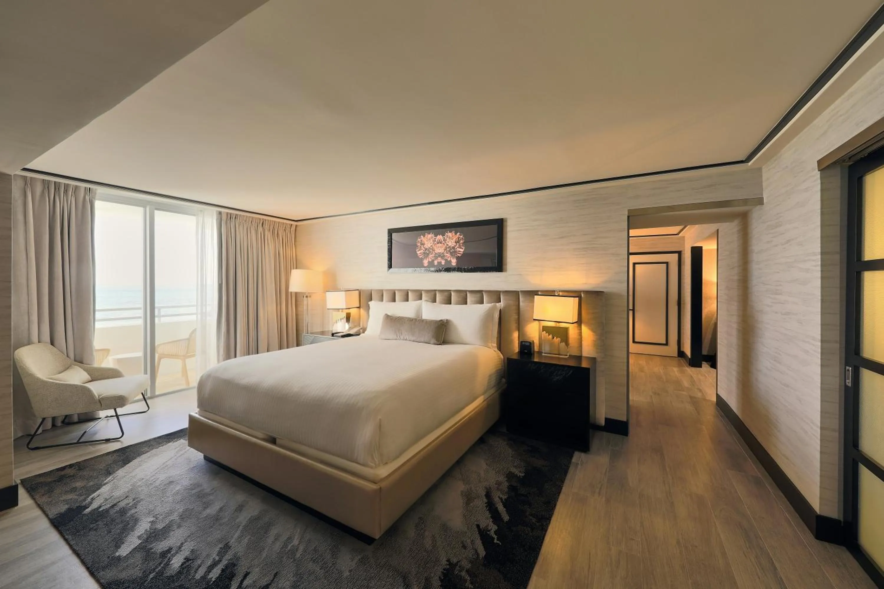 Bedroom, Bed in Loews Miami Beach Hotel