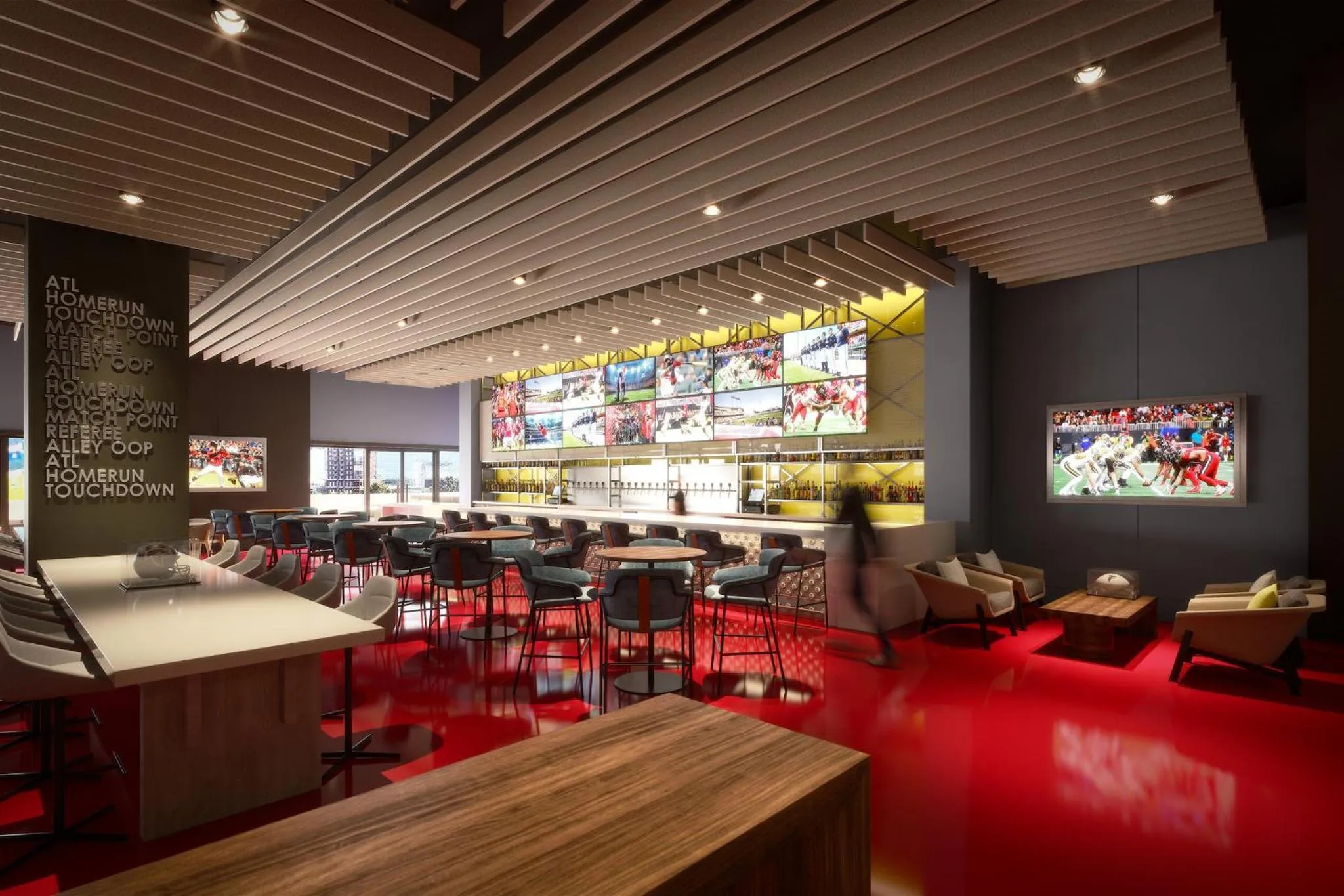 Restaurant/places to eat in Omni Atlanta Hotel at Centennial Park