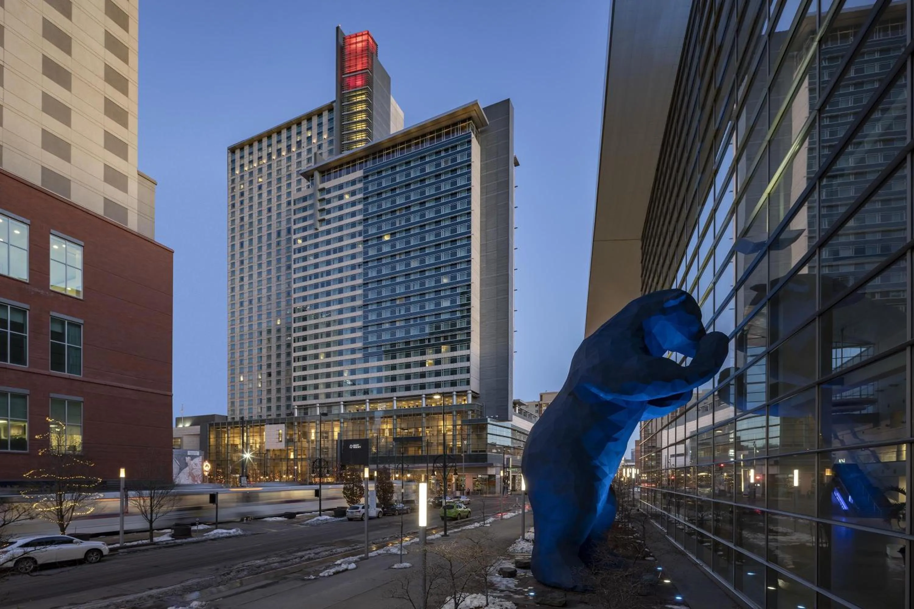 Property building in Hyatt Regency Denver at Colorado Convention Center