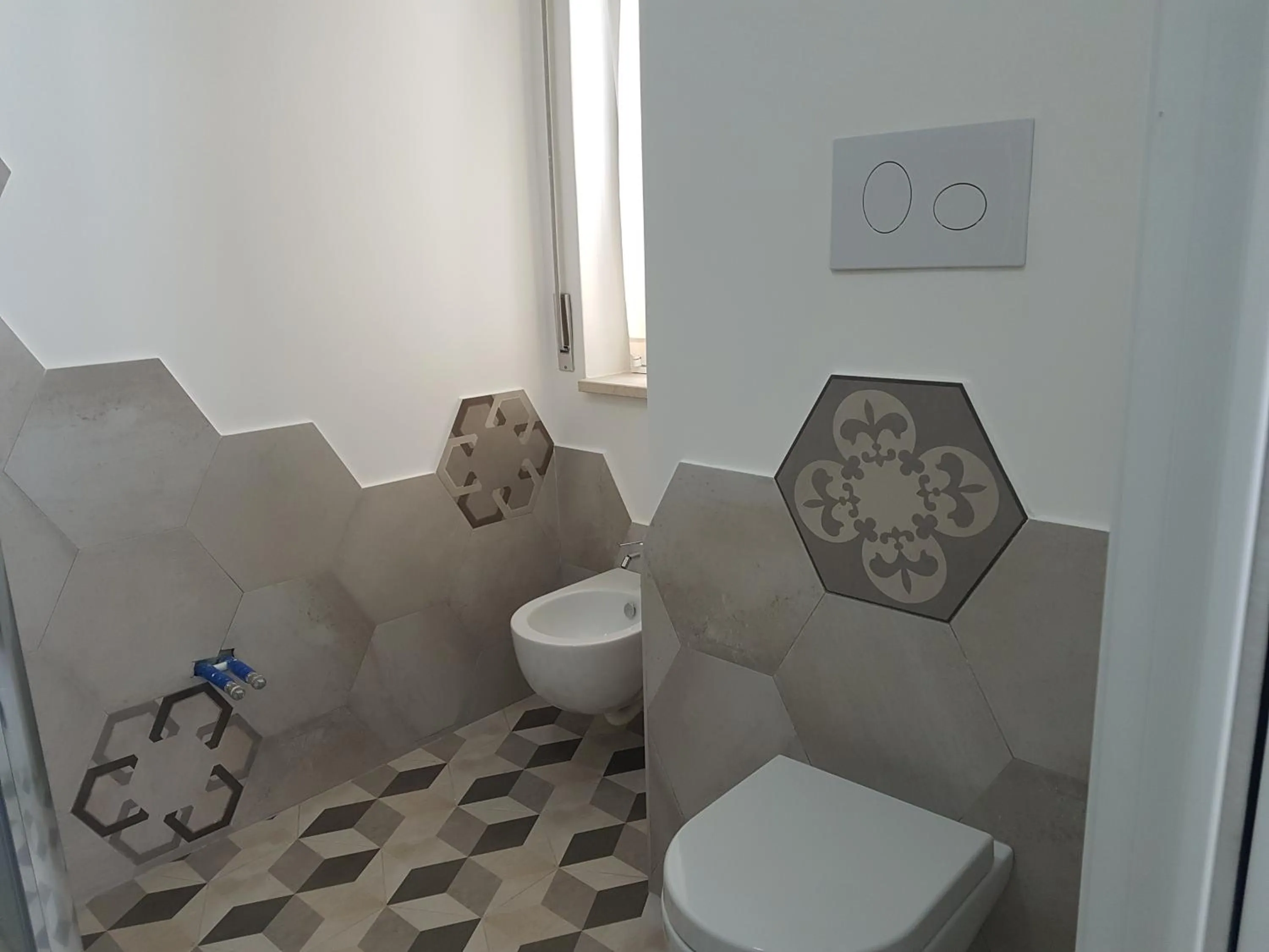 Bathroom in I colori del mare