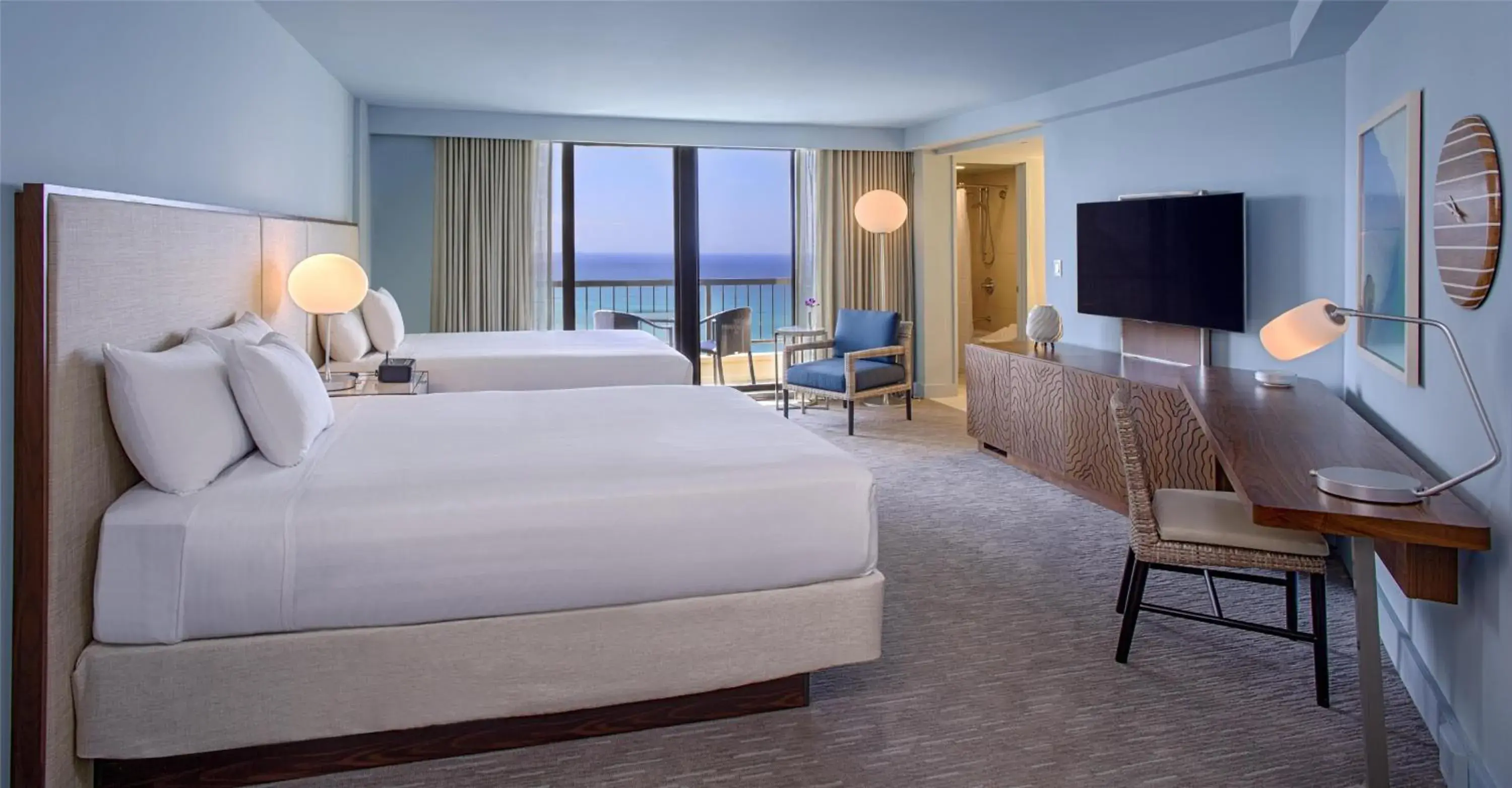 Queen Room with Two Queen Beds - Oceanfront in Hyatt Regency Waikiki Beach Resort & Spa Queen Room with Two Queen Beds - Oceanfront in Hyatt Regency Waikiki Beach Resort & Spa