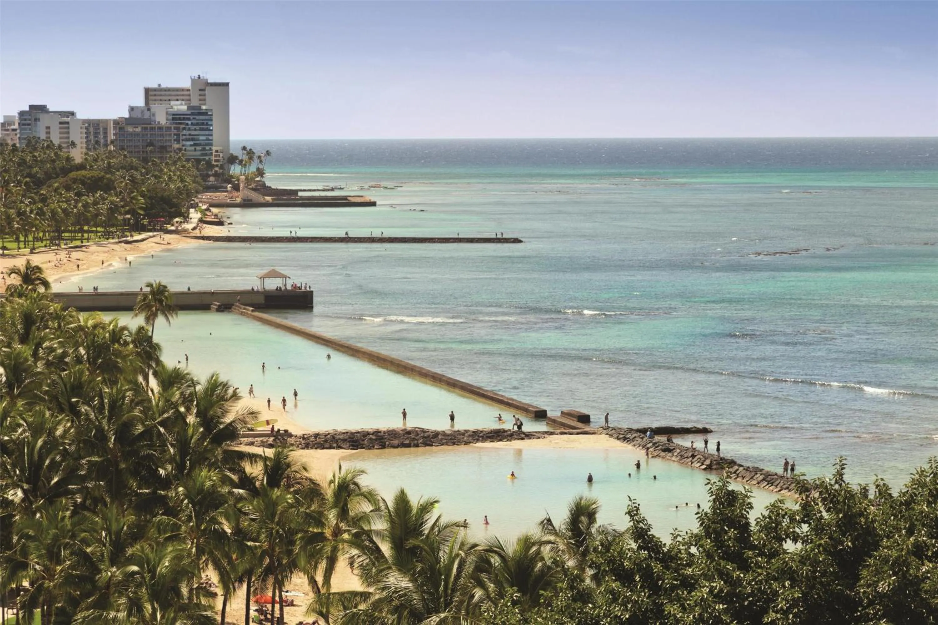 Location in Hyatt Regency Waikiki Beach Resort & Spa