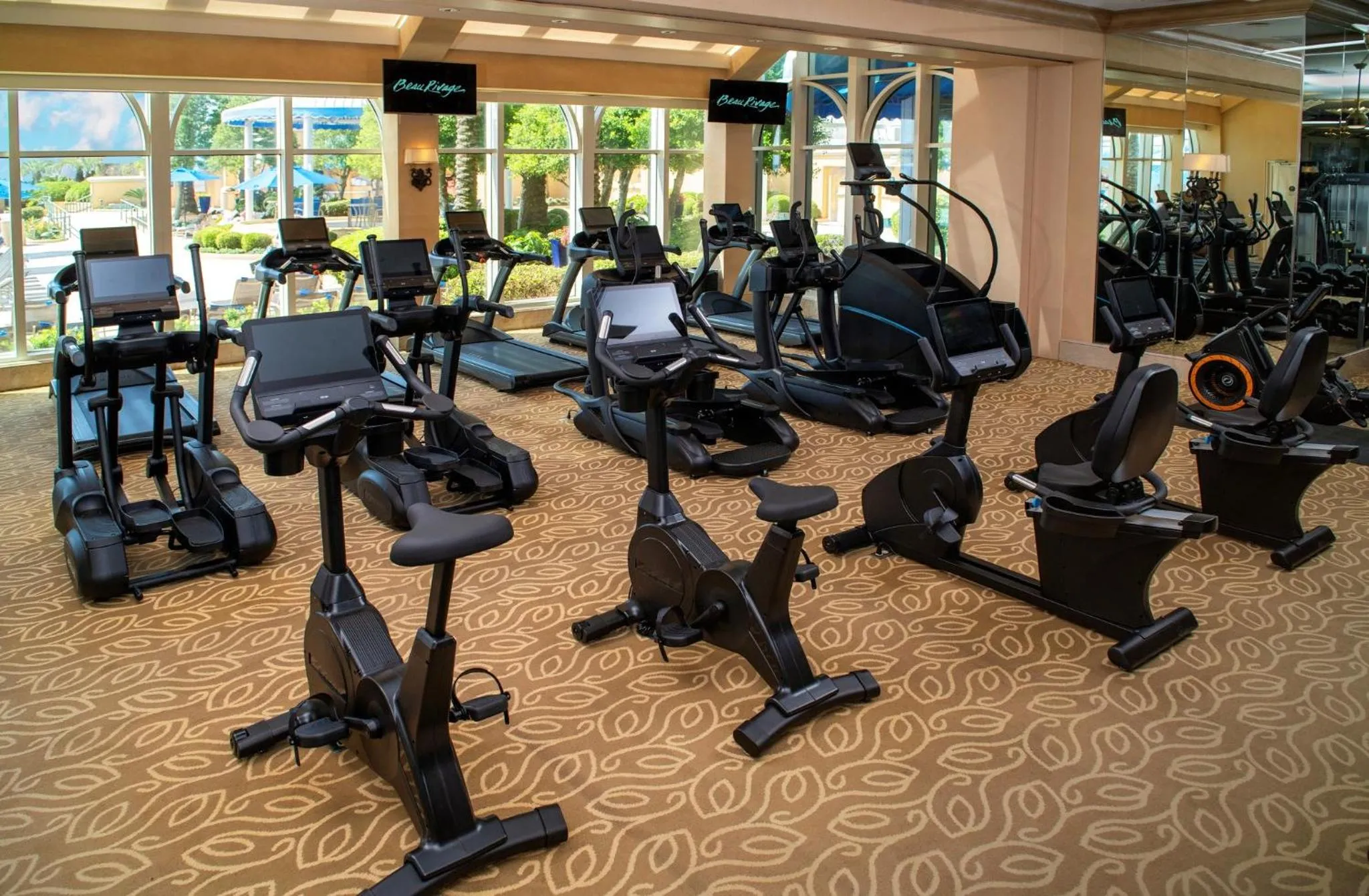 Fitness centre/facilities in Beau Rivage Resort & Casino