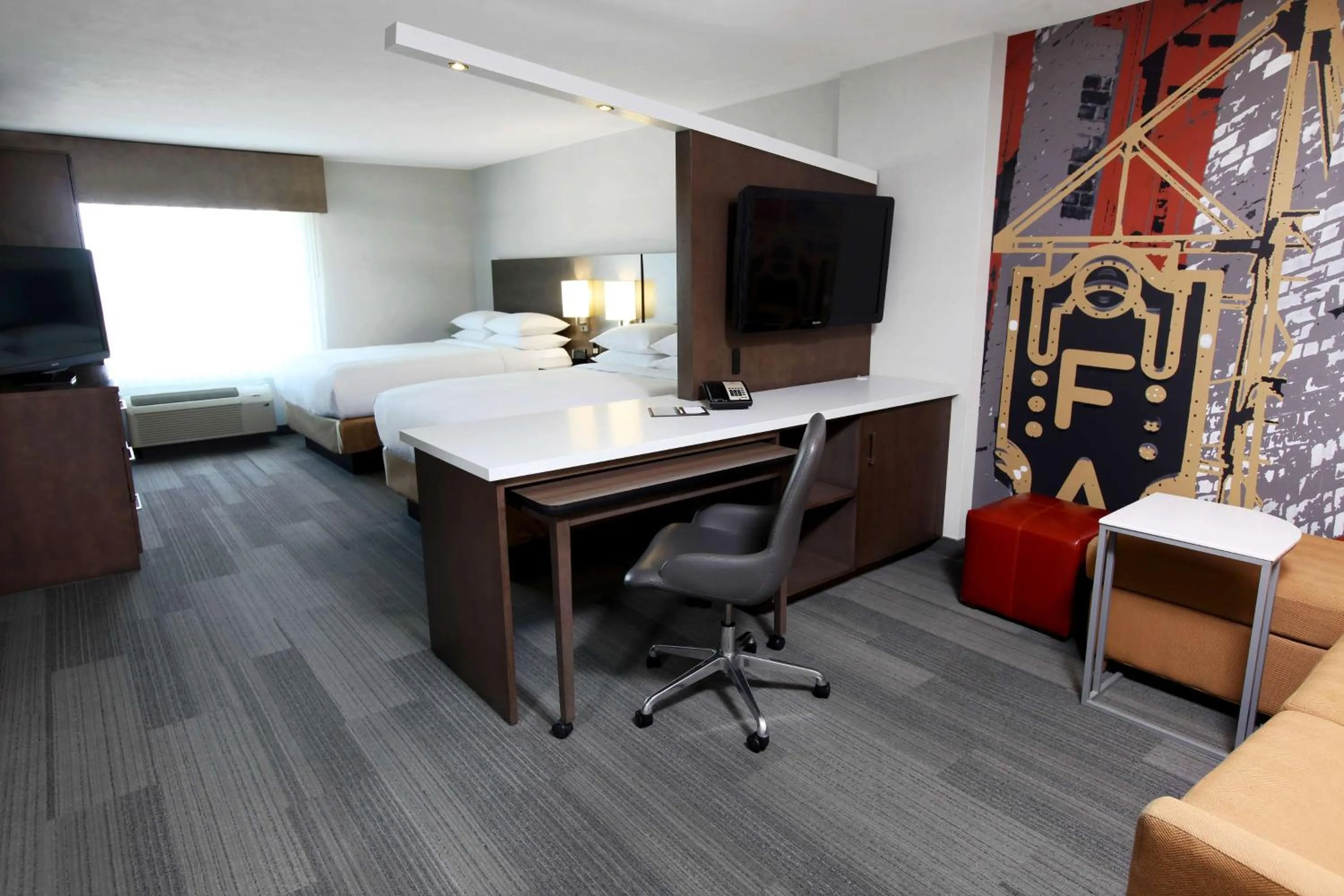 Bedroom, Bed in DoubleTree by Hilton West Fargo Sanford Medical Center Area