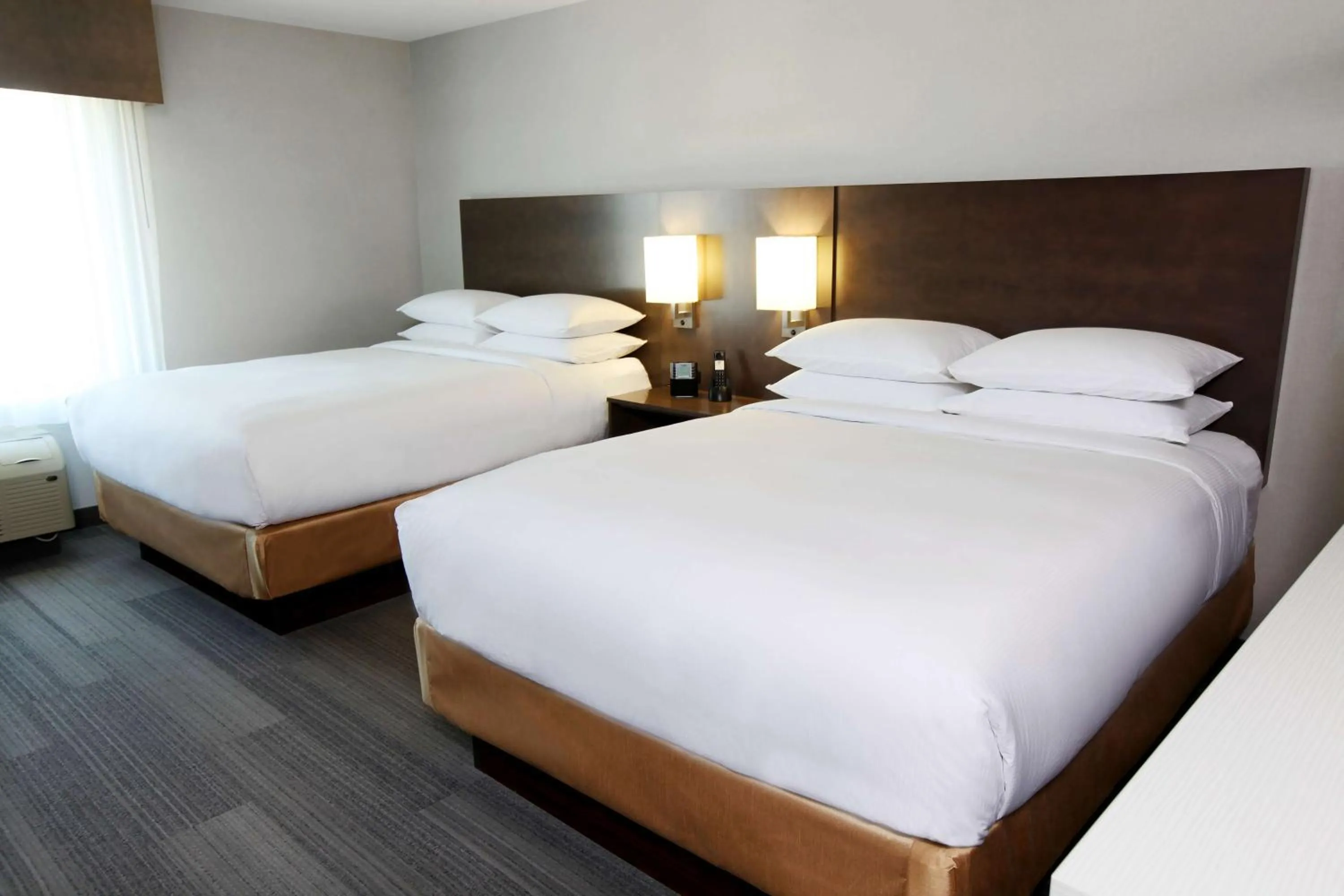 Bed in DoubleTree by Hilton West Fargo Sanford Medical Center Area