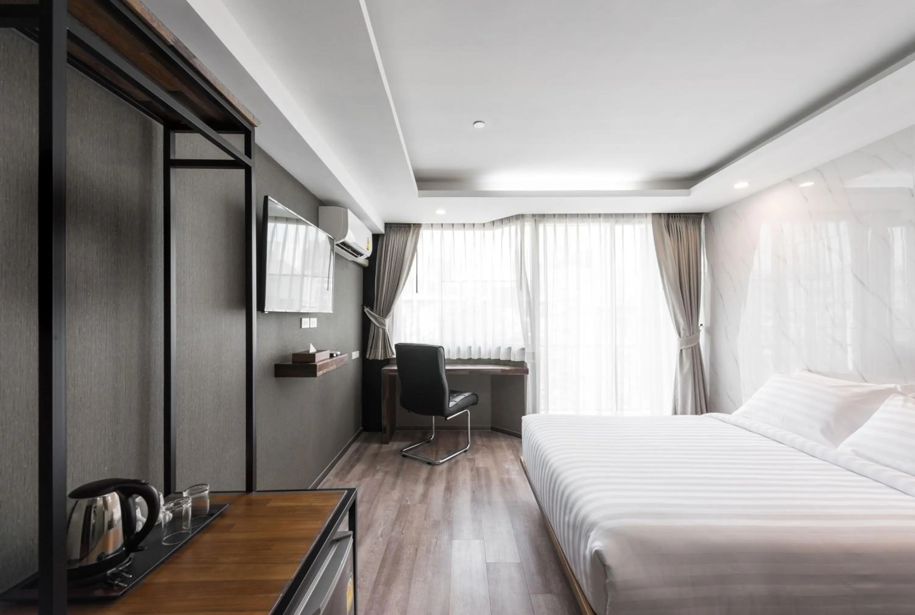 Bedroom, Bed in Bangkok City Link Hotel