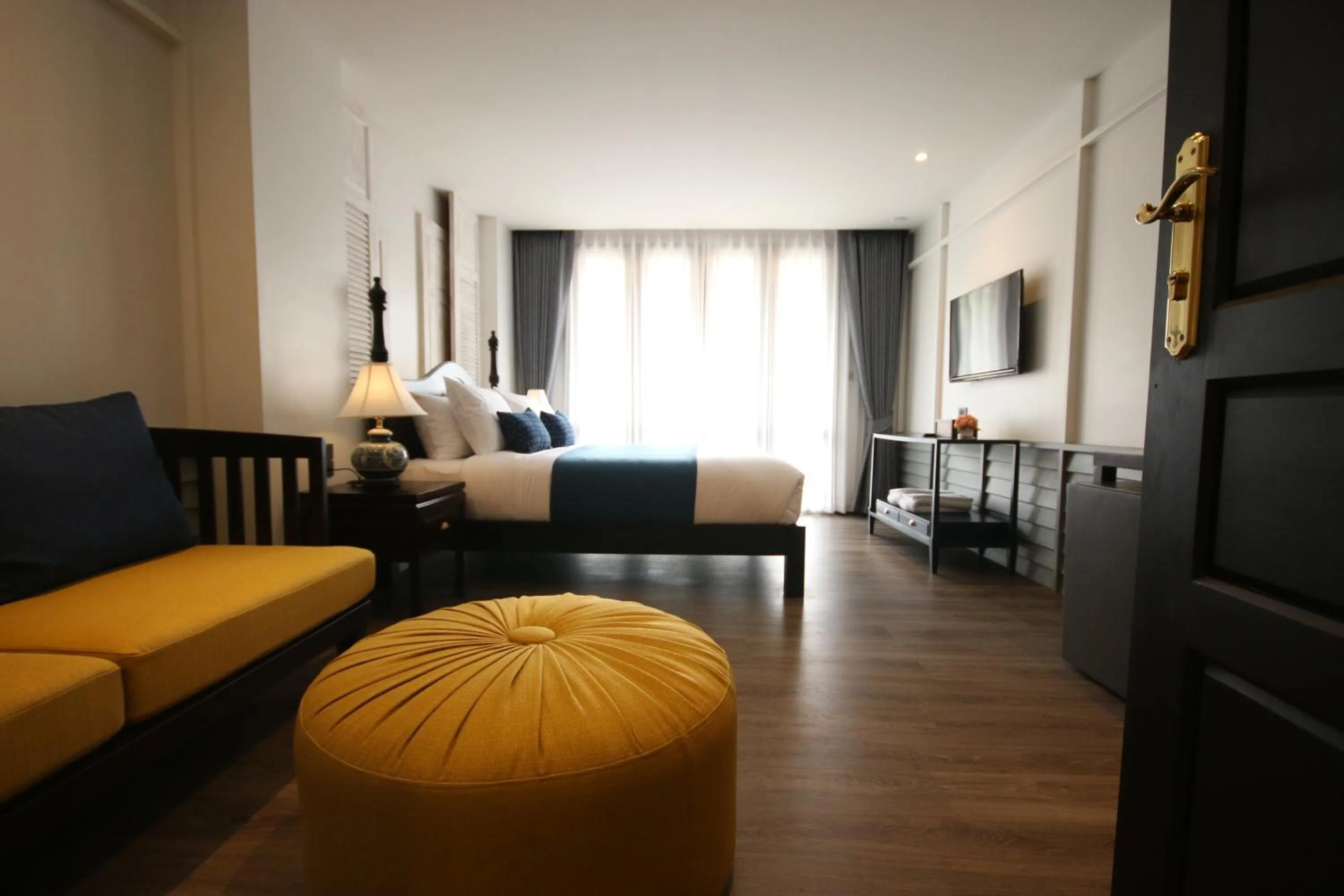 Bed in Saran Boutique Hotel Thapae